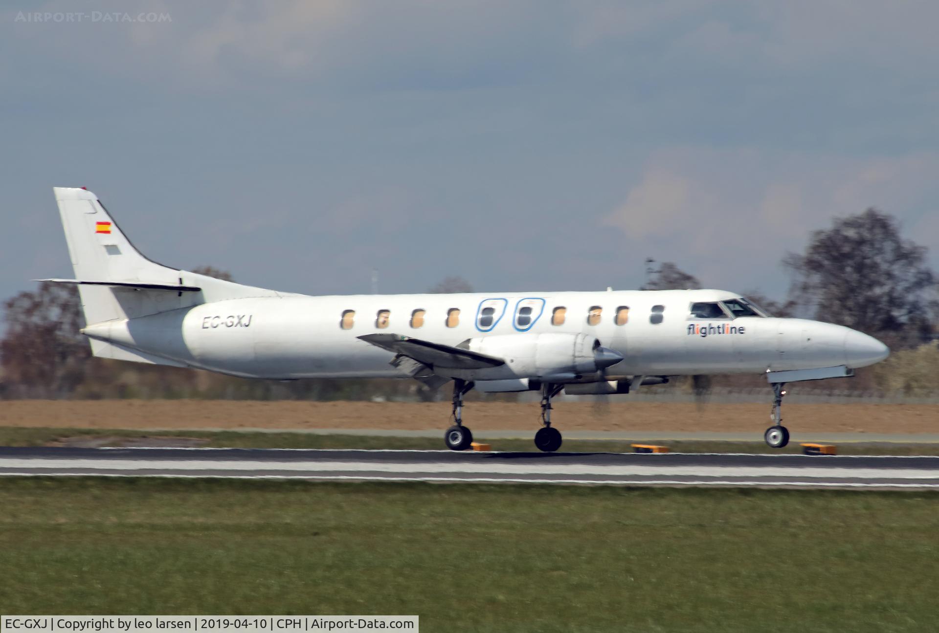 EC-GXJ, 1980 Swearingen SA-226TC Metro II C/N TC-374, Copenhagen 10.4.2019