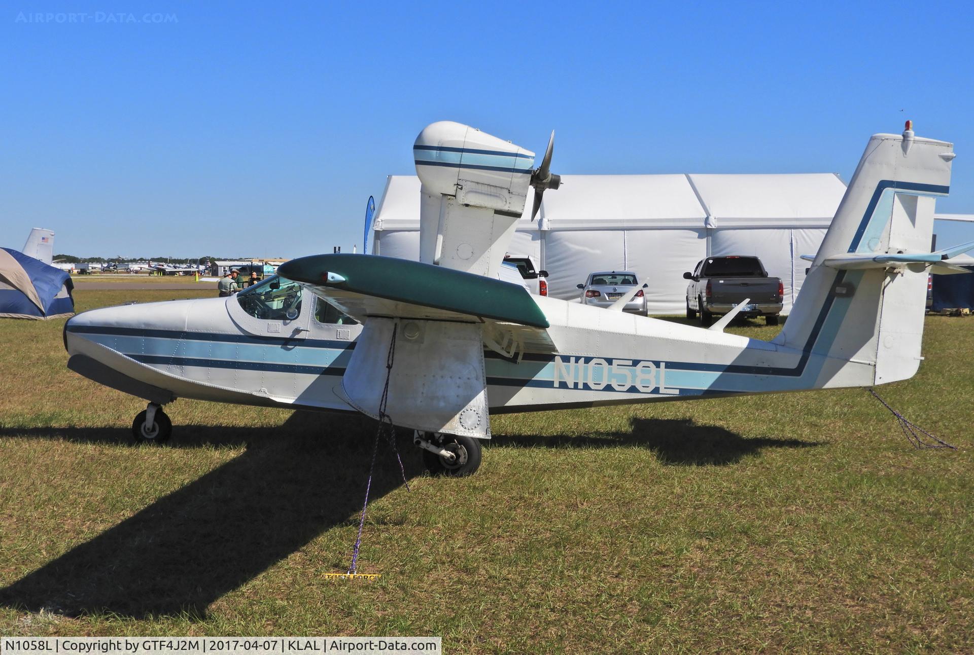 N1058L, 1974 Lake LA-4-200 Buccaneer C/N 651, N1058L  at Sun 'n Fun, Lakeland 7.4.17