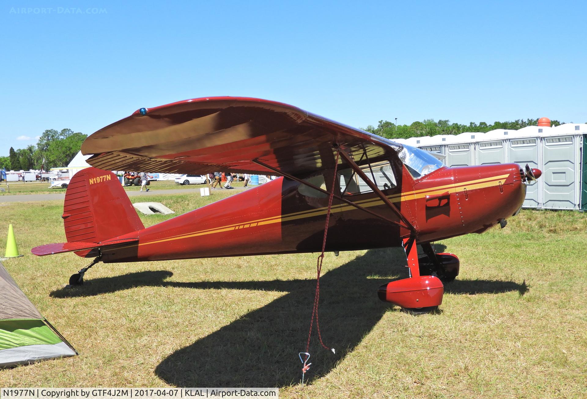 N1977N, 1947 Cessna 140 C/N 12213, N1977N  at Sun 'n Fun, Lakeland 7.4.17