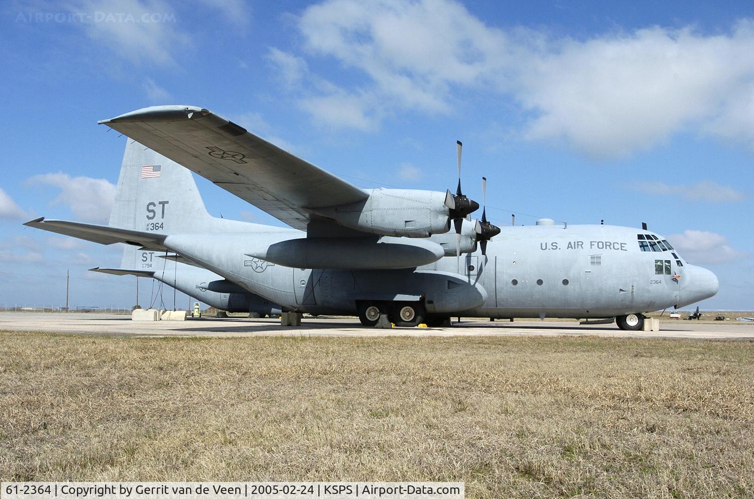 61-2364, 1961 Lockheed C-130E Hercules C/N 382-3687, now as GC130E instr airframe
