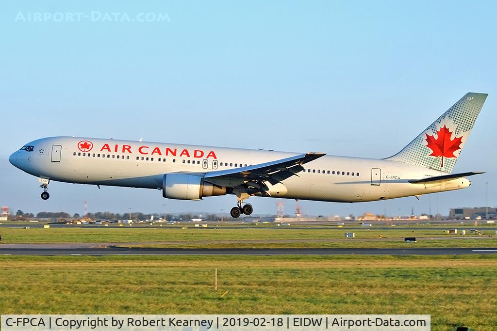 C-FPCA, 1989 Boeing 767-375 C/N 24306, Short finals R/W 28