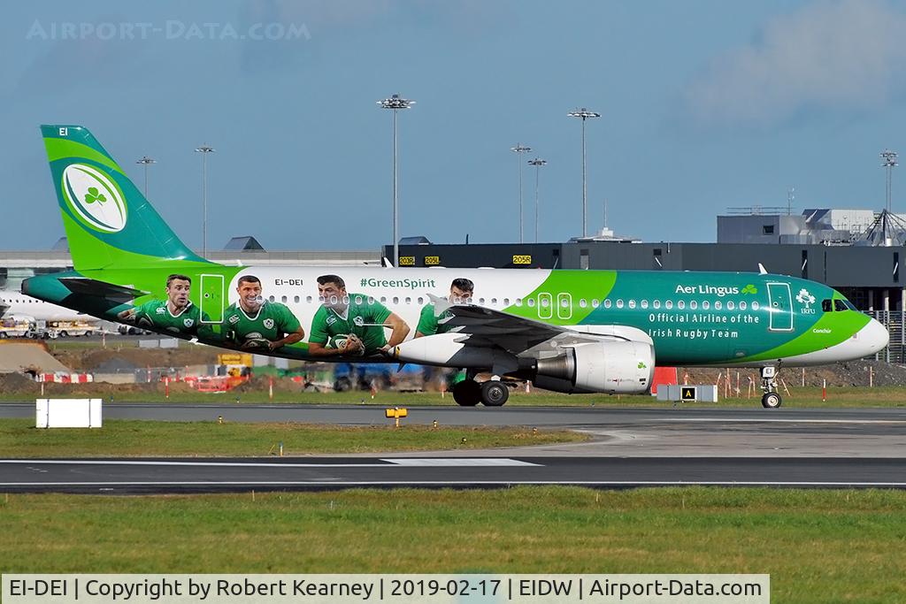 EI-DEI, 2005 Airbus A320-214 C/N 2374, Taxiing in after arrival