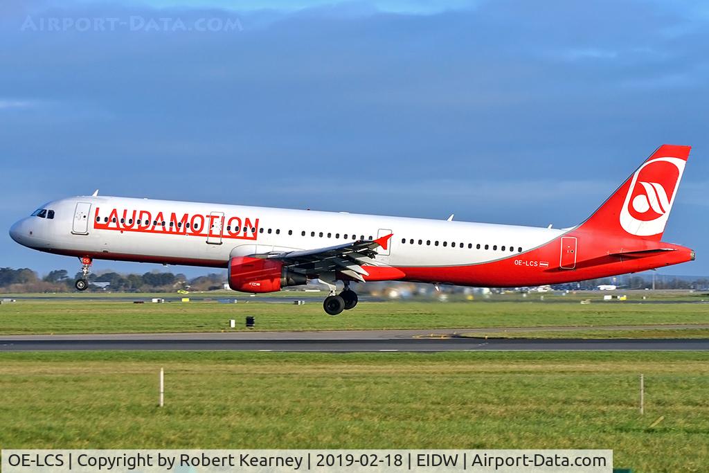 OE-LCS, 2003 Airbus A321-211 C/N 1994, Short finals R/W 28