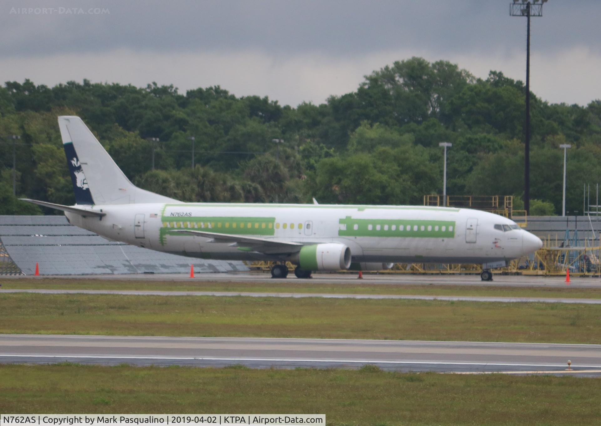 N762AS, 1992 Boeing 737-4Q8 C/N 25099, Boeing 737-4Q8