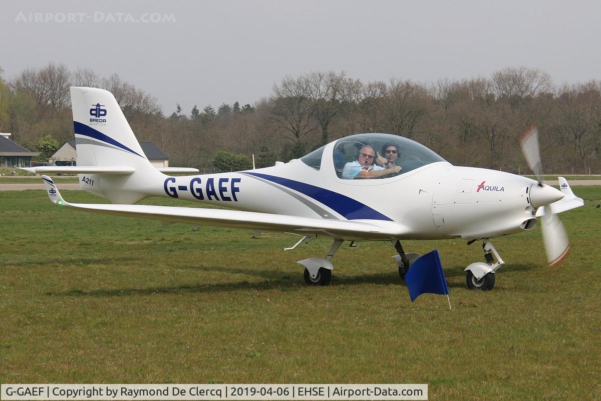 G-GAEF, 2018 Aquila AT01-100A C/N AT01-100A-353, At Breda Airport.