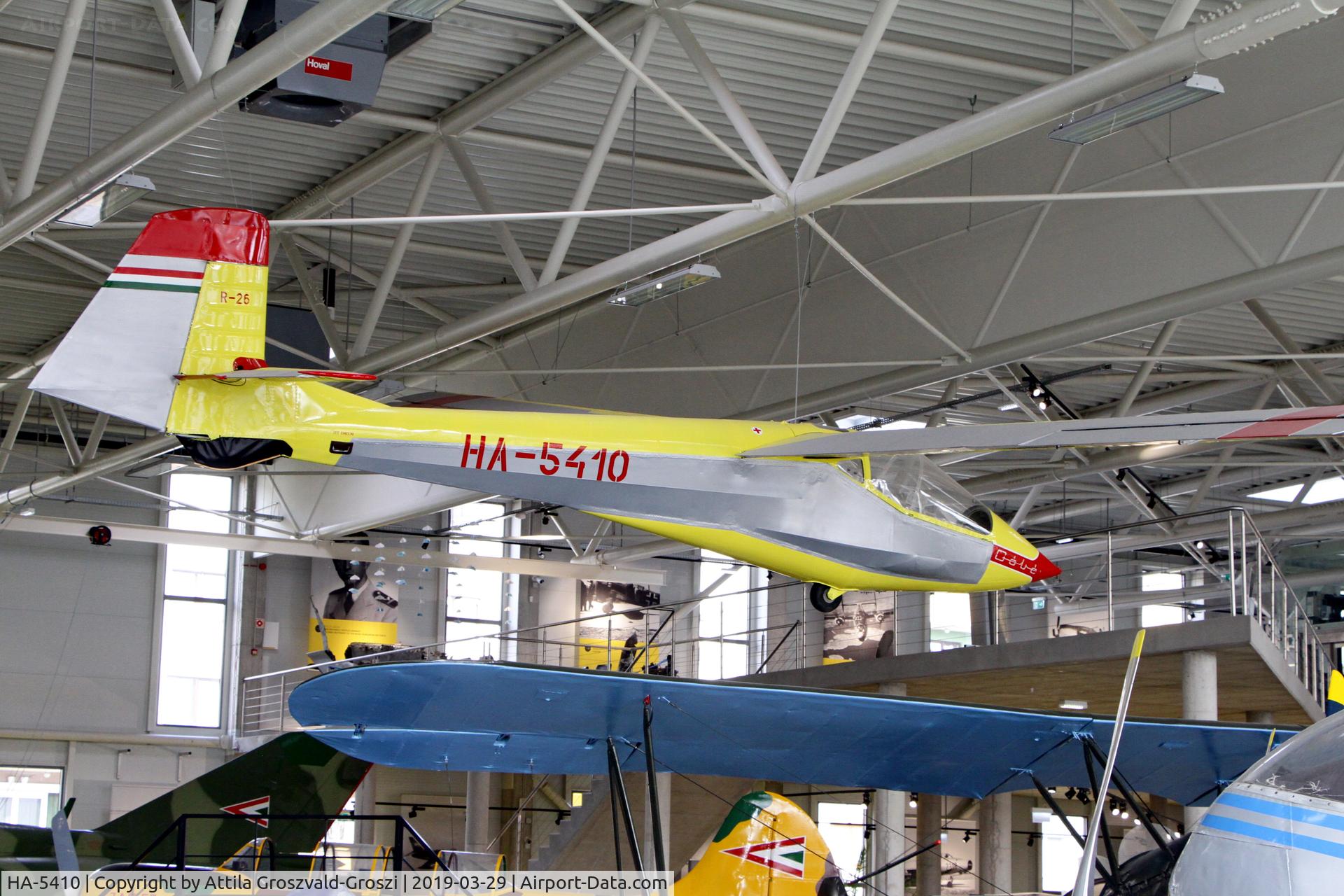 HA-5410, 1966 Rubik R-26S Góbé C/N E-1279, RepTár. Szolnok aviation history museum, Hungary