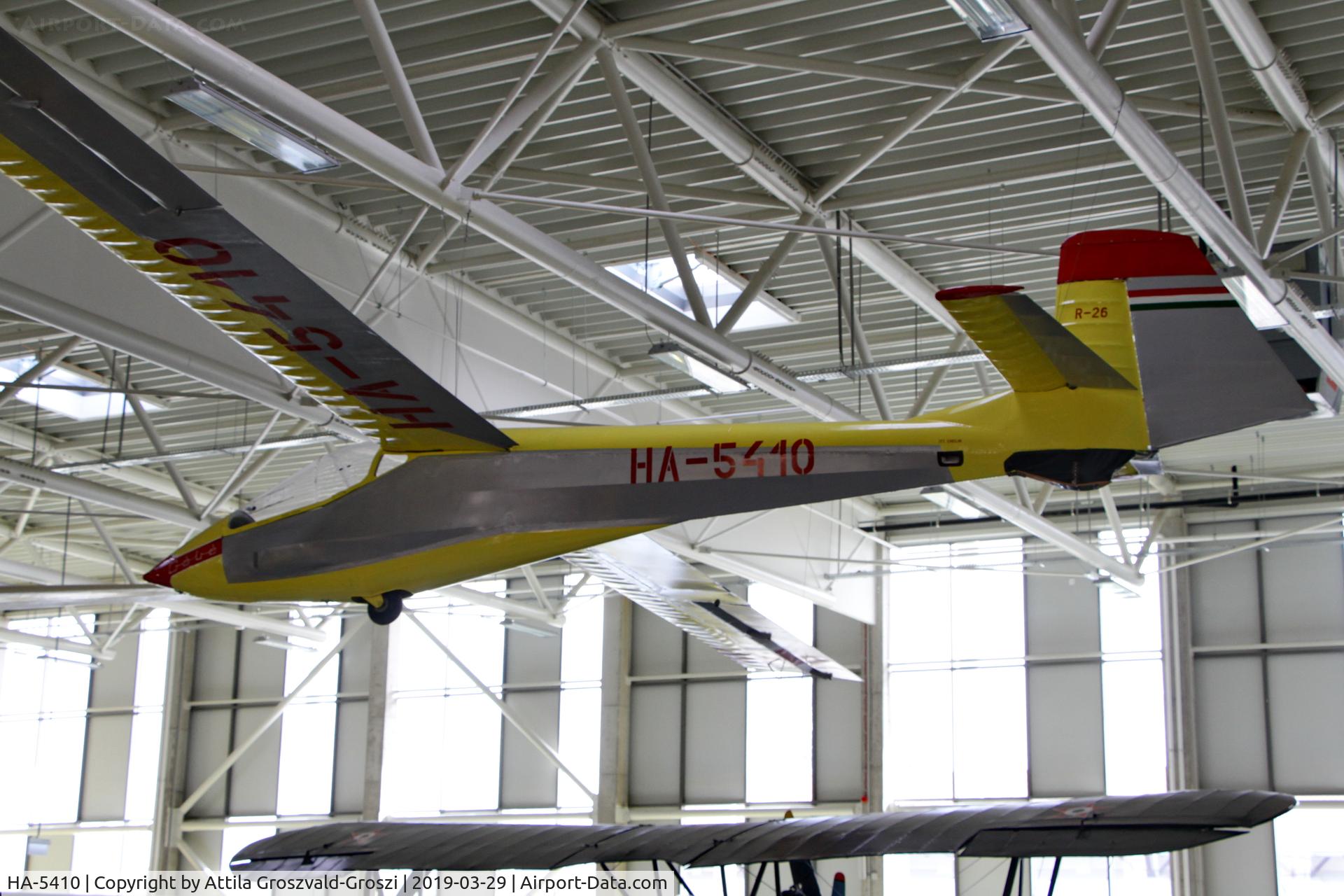 HA-5410, 1966 Rubik R-26S Góbé C/N E-1279, RepTár. Szolnok aviation history museum, Hungary