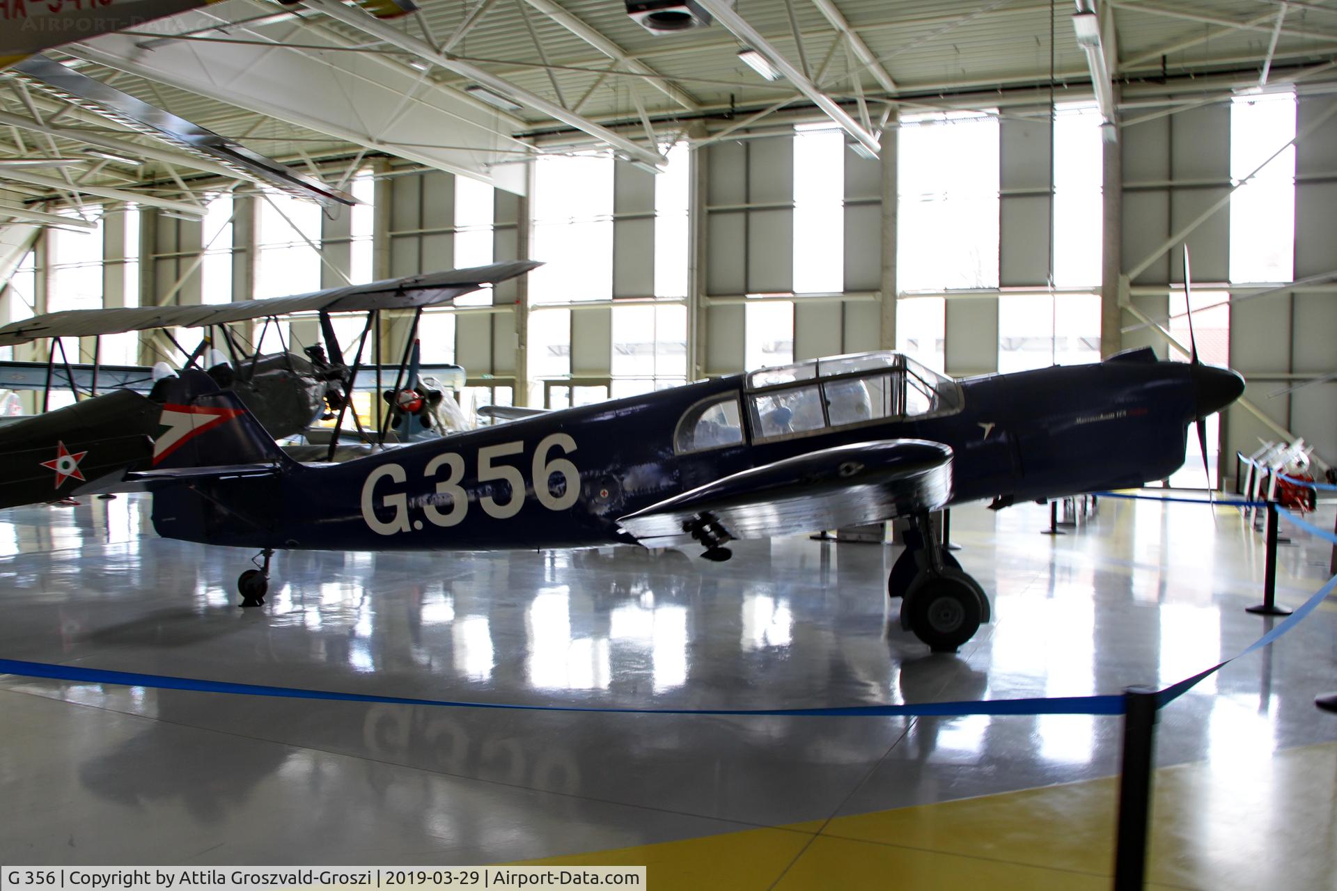 G 356, Nord 1002 Pingouin II C/N 269, RepTár. Szolnok aviation history museum, Hungary