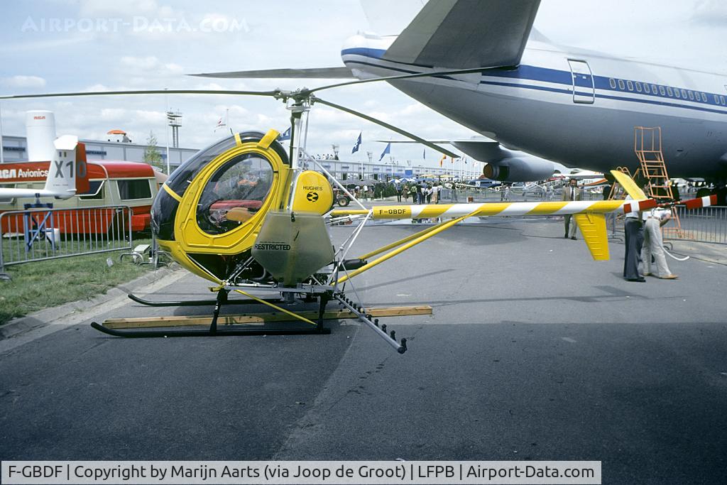 F-GBDF, Schweizer(hughes) SCHWEIZER 269C C/N 480686, At the 1979 Paris Air Show. Photo by Marijn Aarts