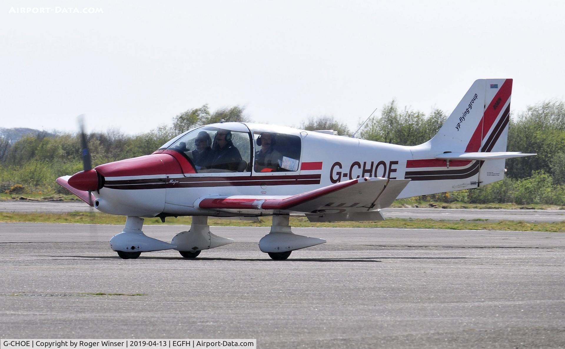 G-CHOE, 1975 Robin DR-400-140B Major C/N 1046, Visiting Robin Major.