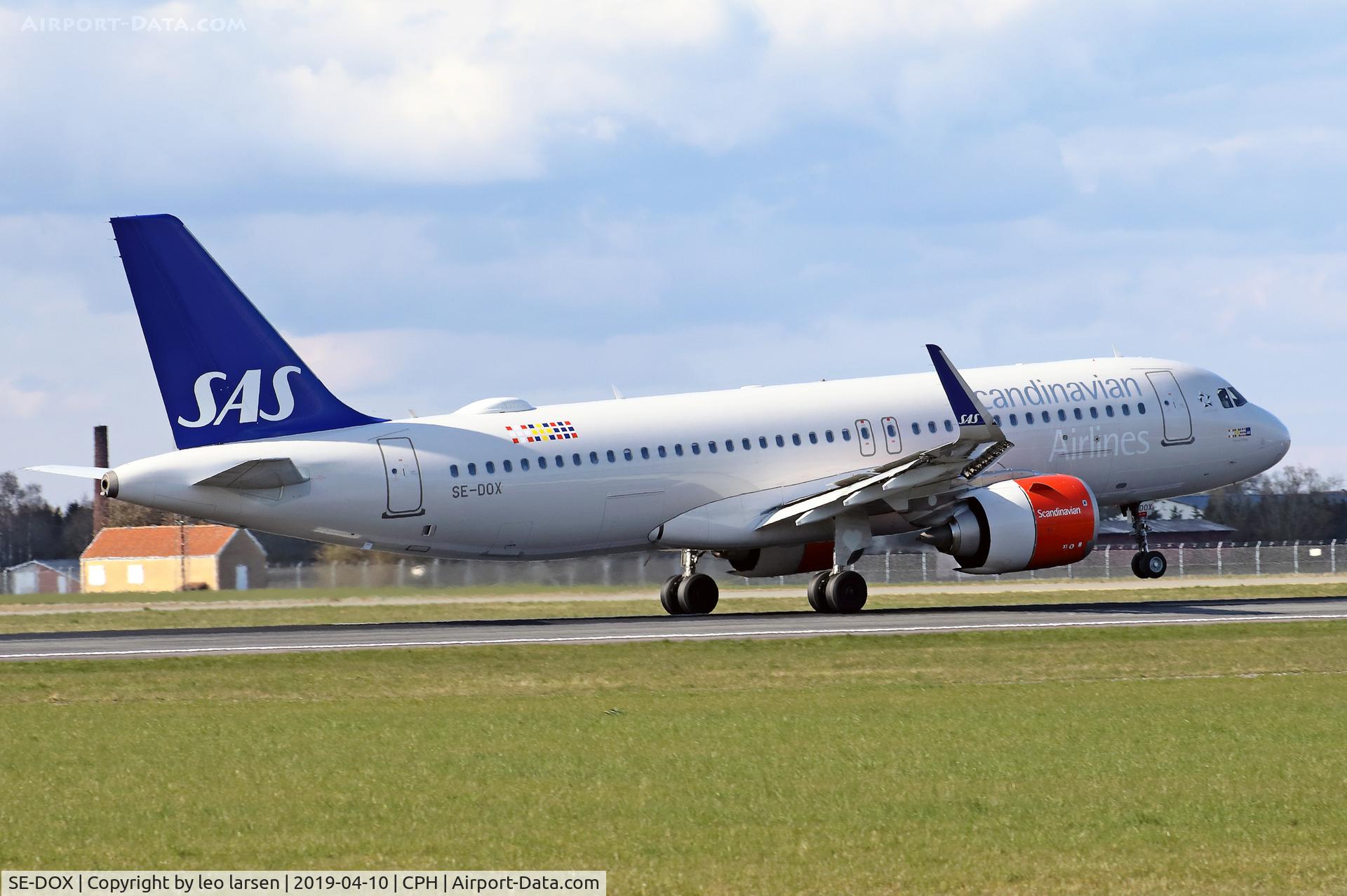 SE-DOX, 2017 Airbus A320-251N C/N 7489, Copenhagen 10.4.2019