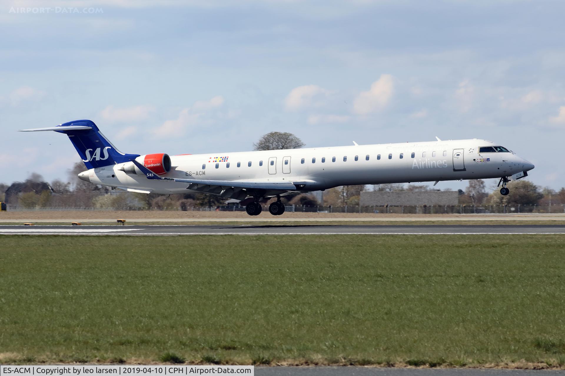 ES-ACM, 2008 Bombardier CRJ-900 (CL-600-2D24) C/N 15206, Copenhagen 10.4.2019
