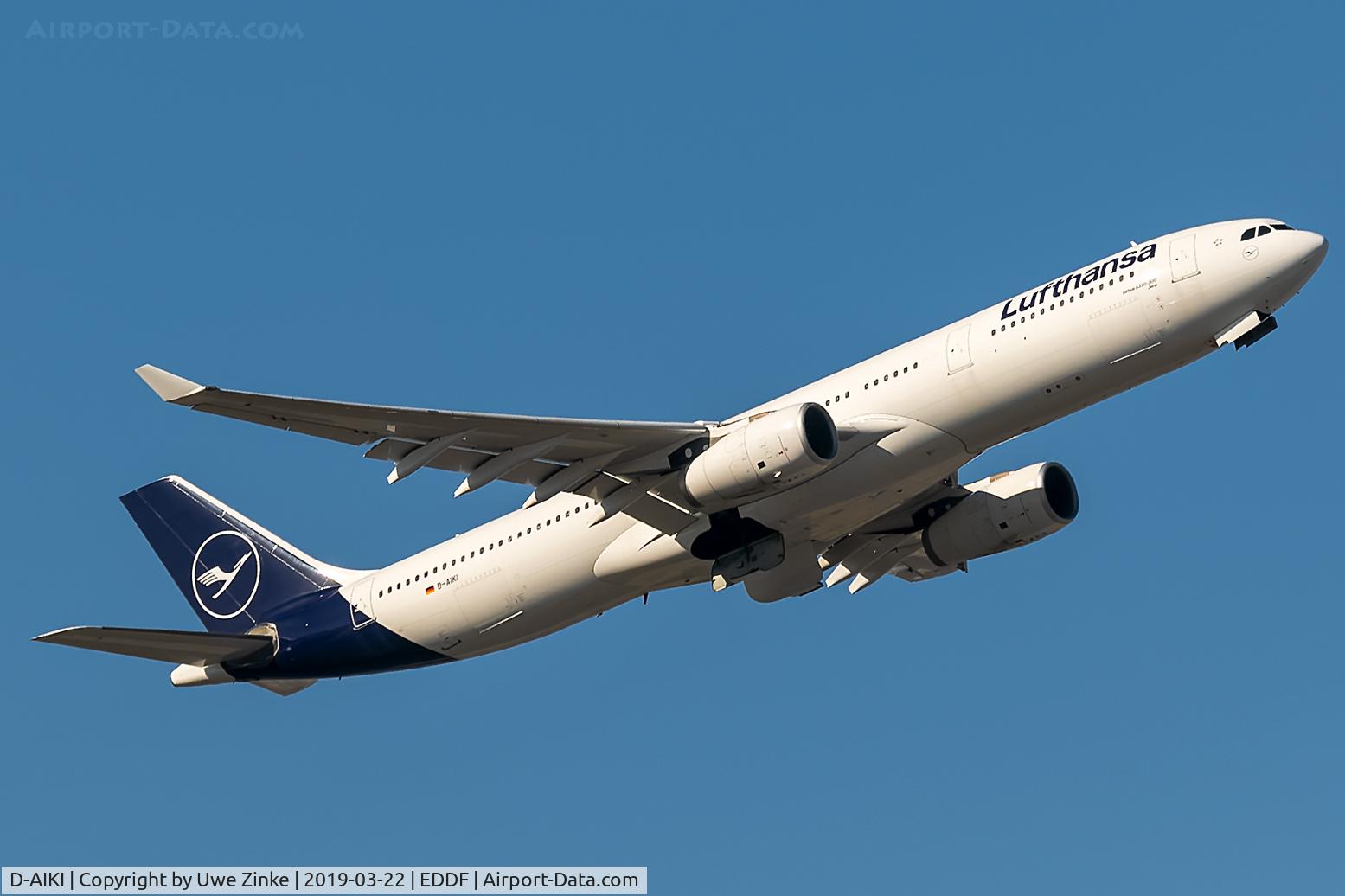 D-AIKI, 2005 Airbus A330-343X C/N 687, new livery