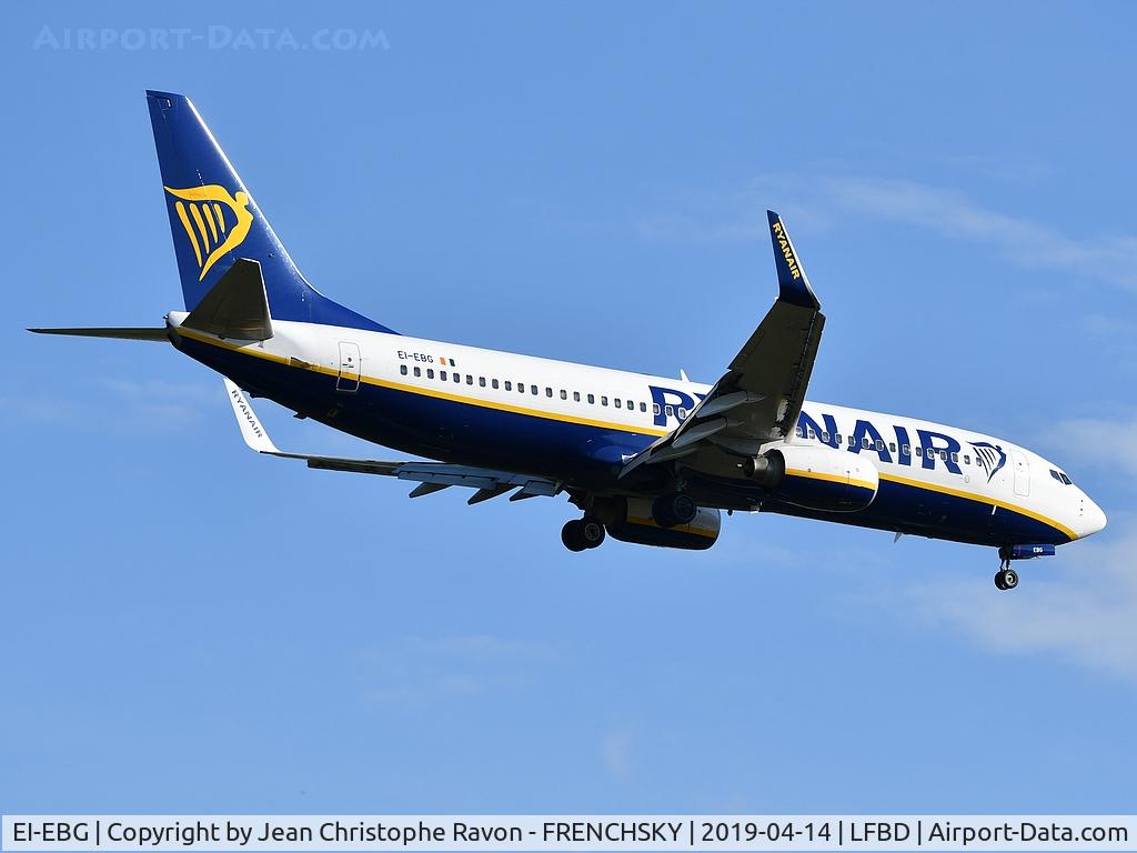 EI-EBG, 2009 Boeing 737-8AS C/N 37525, FR6487 from Mykonos (JMK) landing runway 23