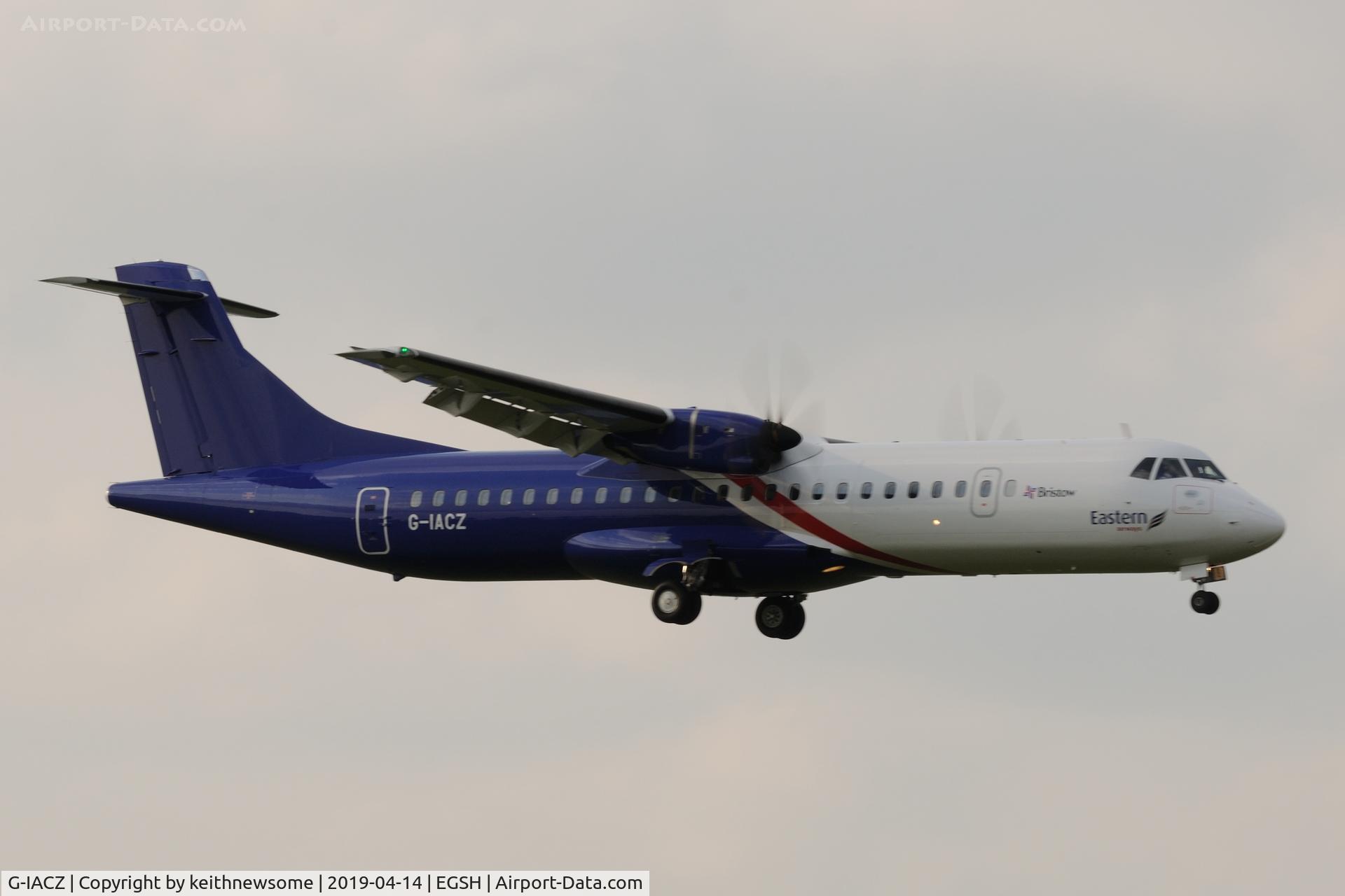 G-IACZ, 2018 ATR 72-212A C/N 1482, Return Visitor.