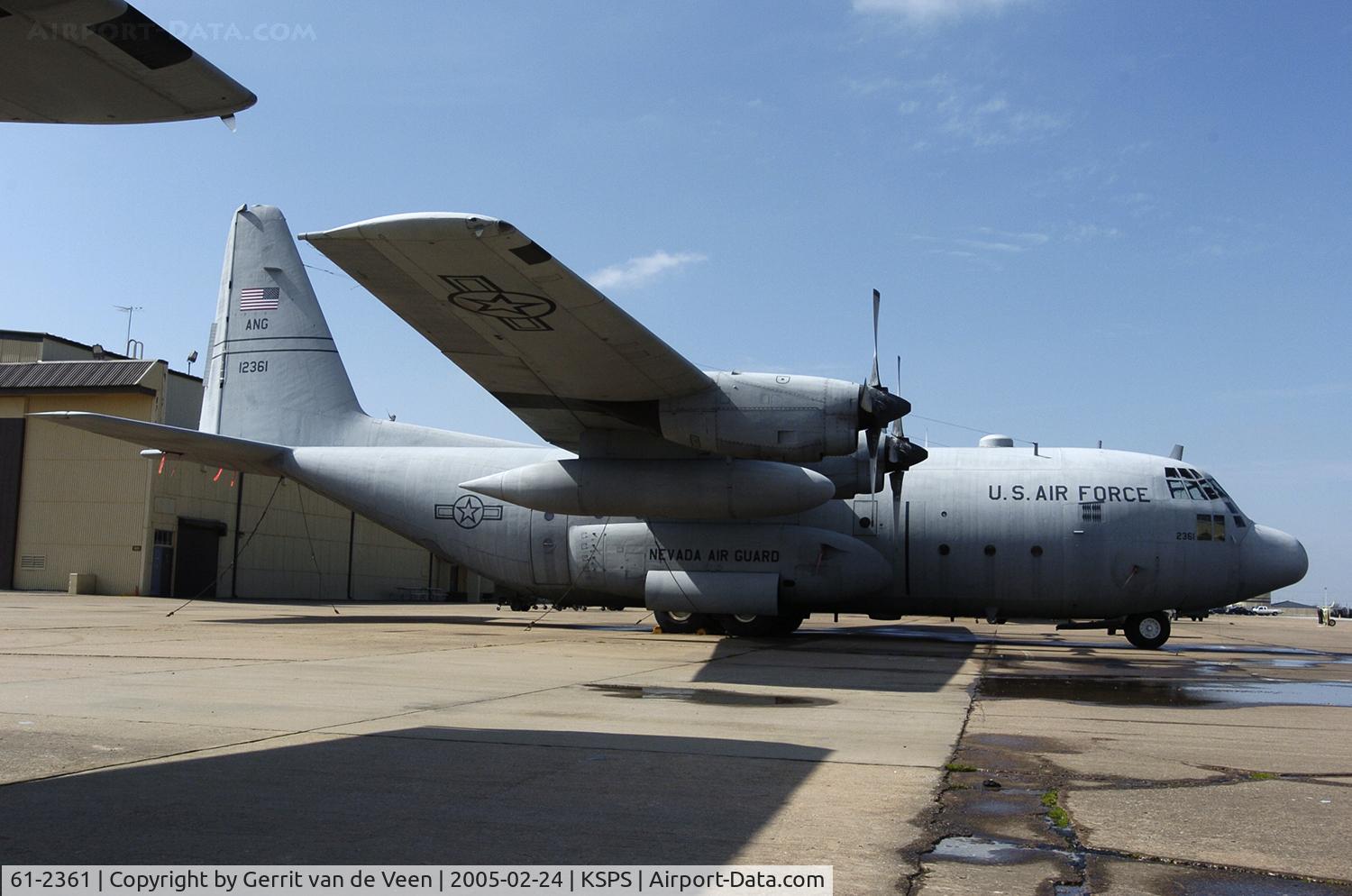 61-2361, 1962 Lockheed C-130E Hercules C/N 3662, NV ANG