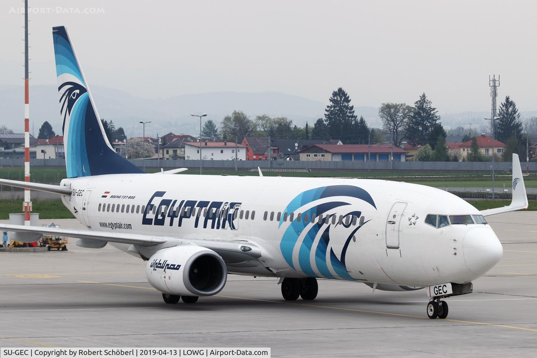 SU-GEC, 2012 Boeing 737-866 C/N 40801, SU-GEC @ LOWG 2019