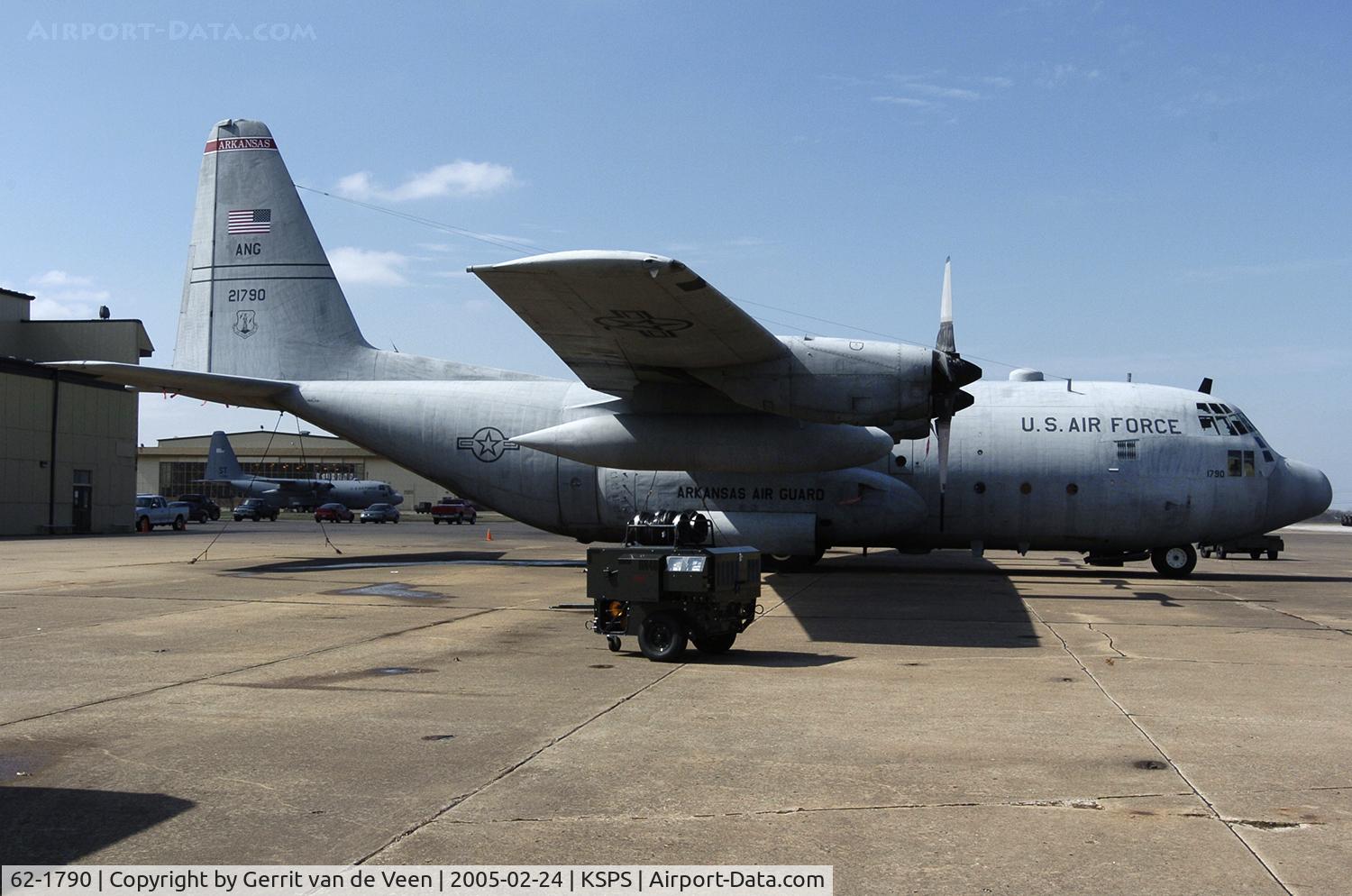 62-1790, 1963 Lockheed C-130E Hercules C/N 3737, ARKANSAS ANG