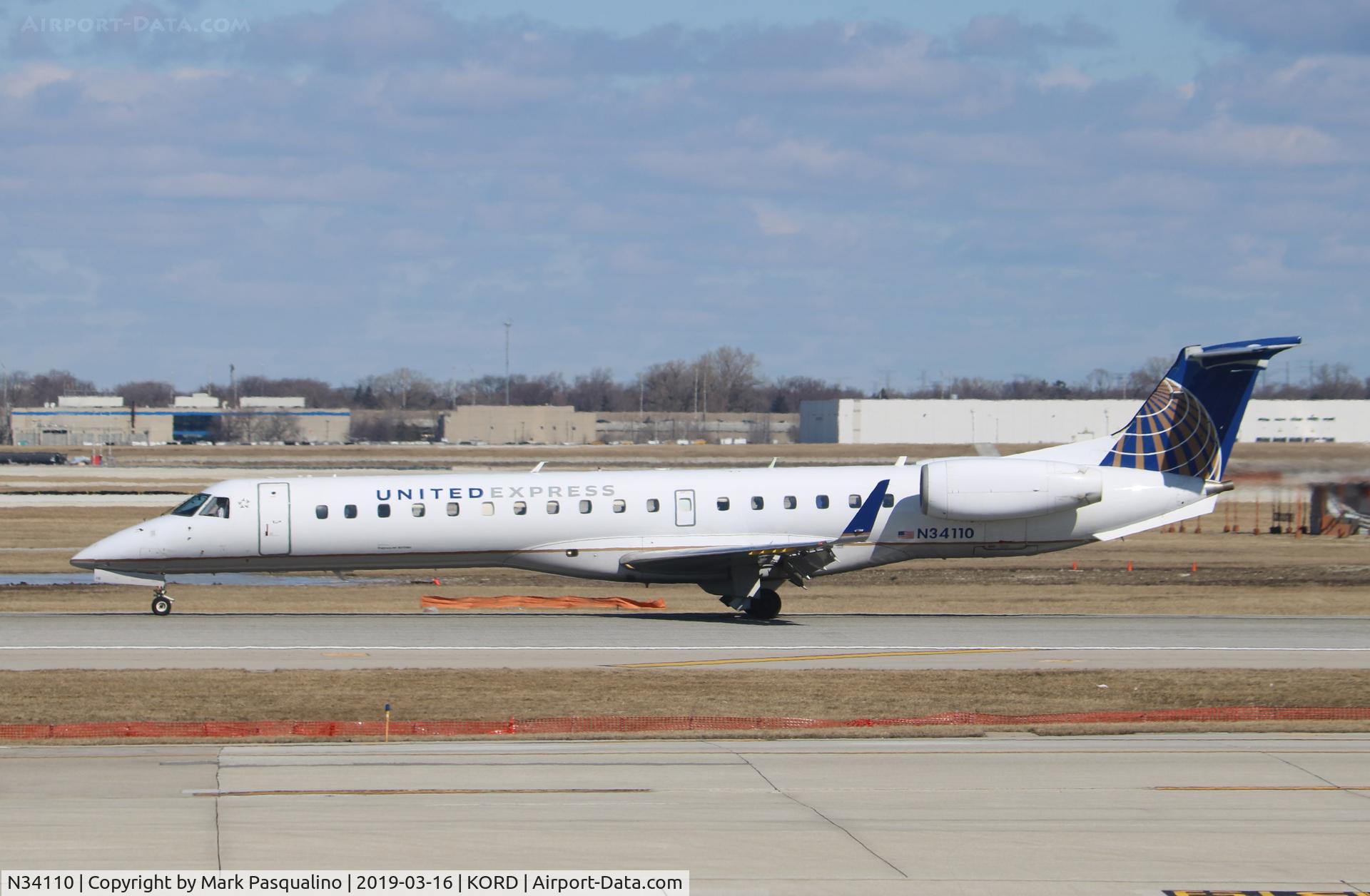N34110, 2002 Embraer ERJ-145XR (EMB-145XR) C/N 145658, EMB-145XR