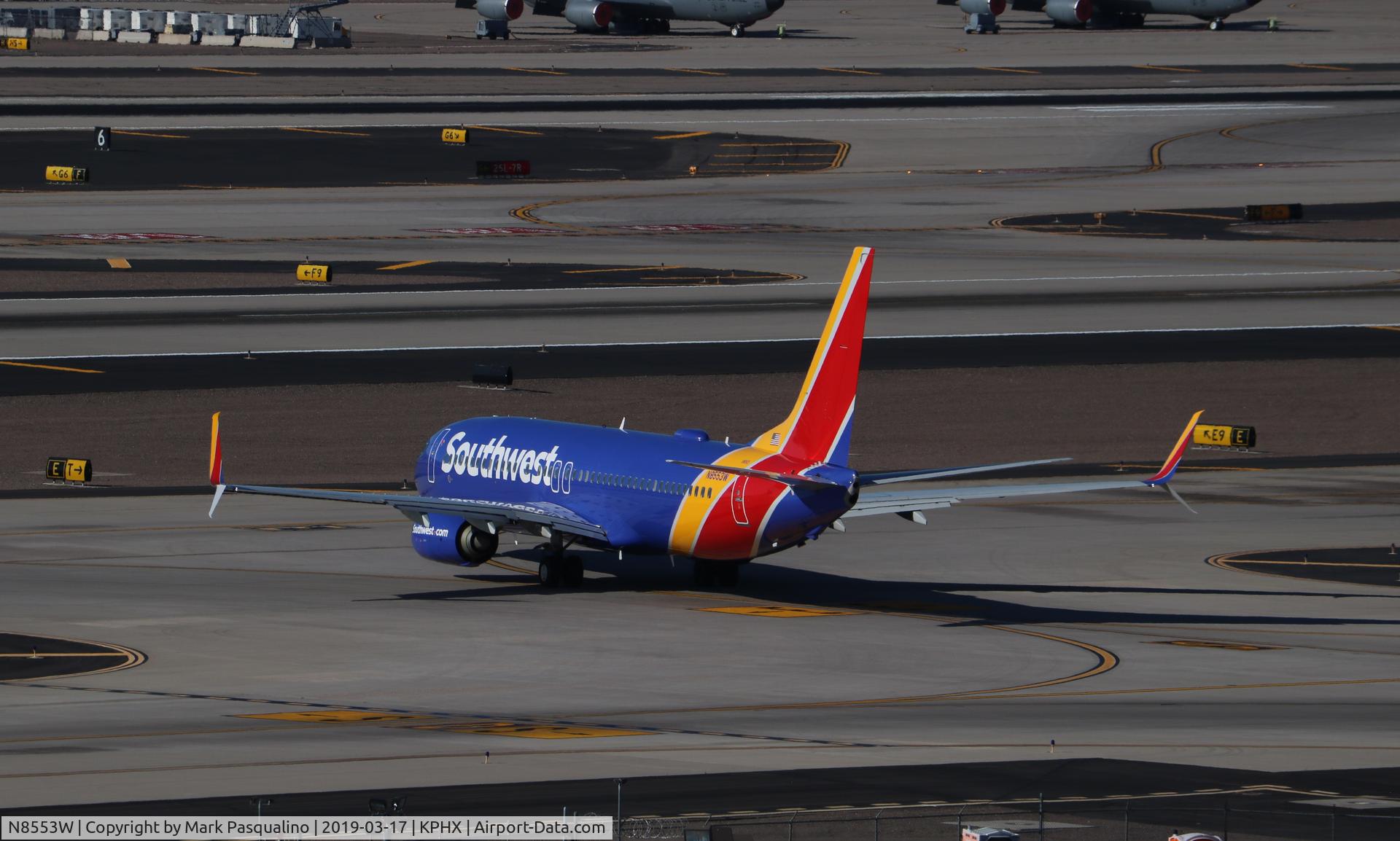 N8553W, 2017 Boeing 737-8H4 C/N 63601, Boeing 737-8H4
