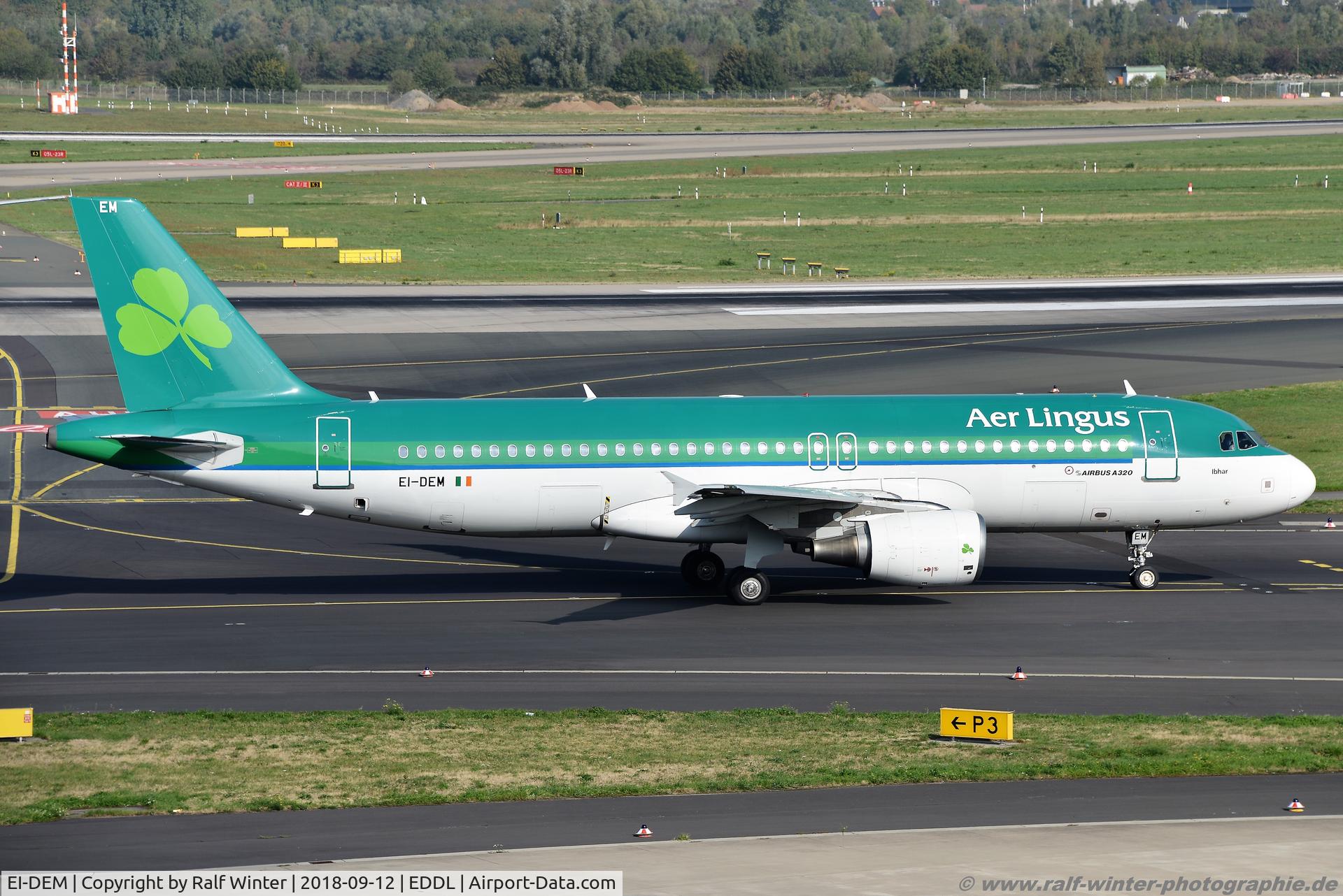 EI-DEM, 2005 Airbus A320-214 C/N 2411, Airbus A320-214 - EI EIN Aer Lingus 'St. Ibar' - 2411 - EI-DEM - 12.09.2018 - DUS