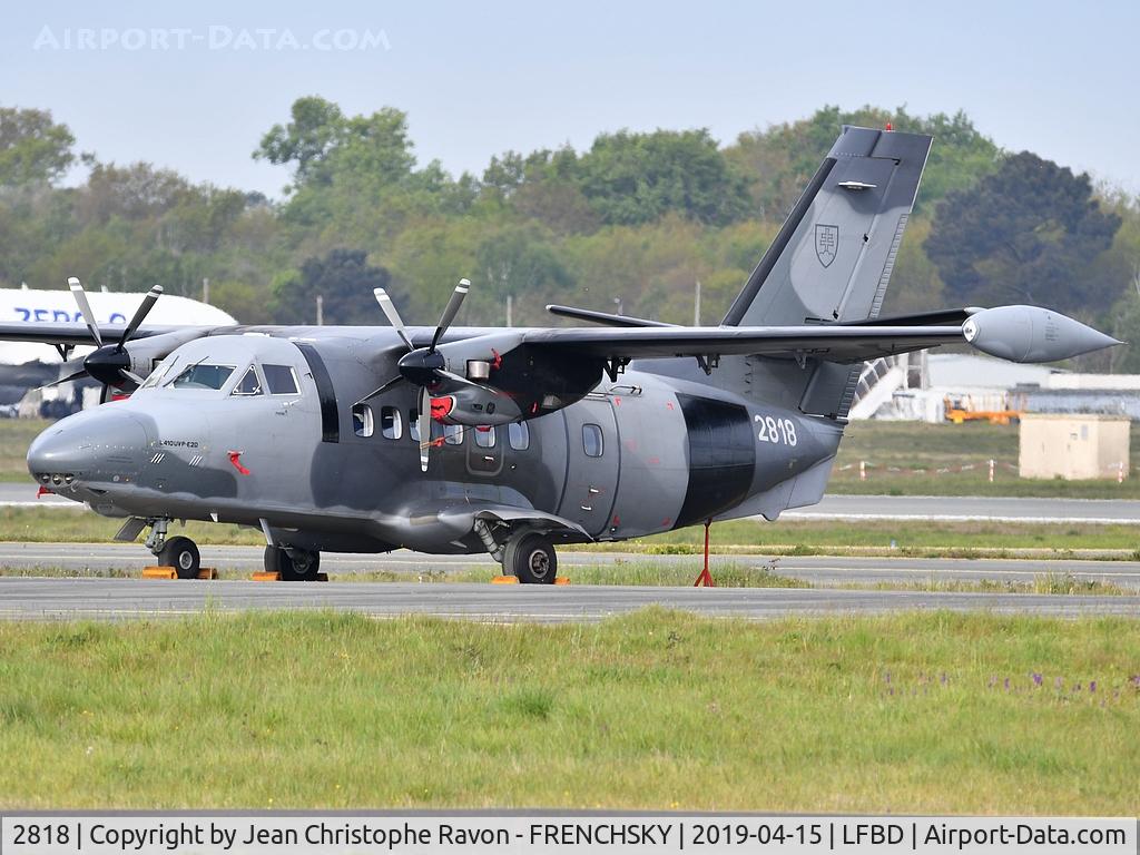 2818, 2012 Let L-410-UVP-E20 Turbolet C/N 2218, Slovak Air Force