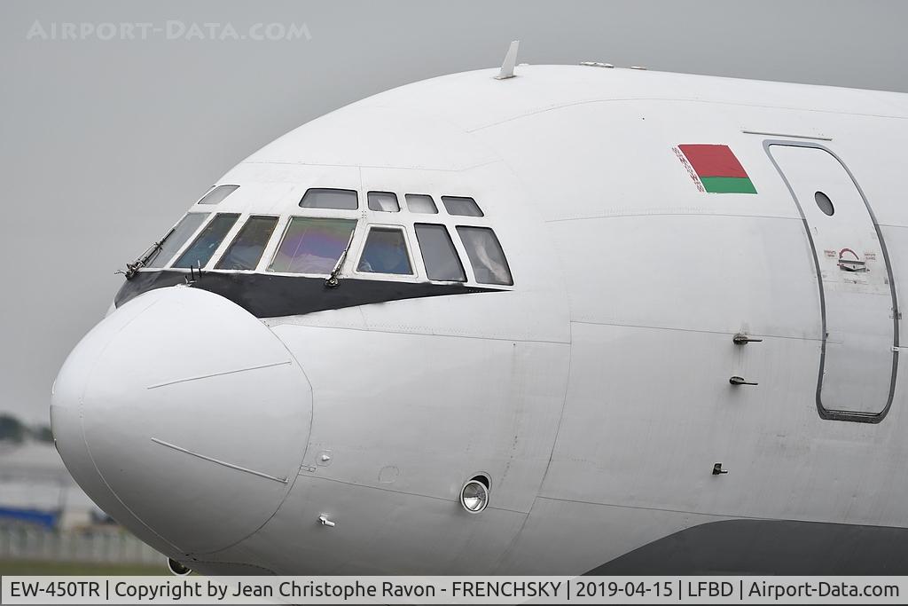 EW-450TR, 1985 Ilyushin Il-62MF C/N 4546257, Rada Airlines departure runway 05 (fret Médecins Sans Frontières)