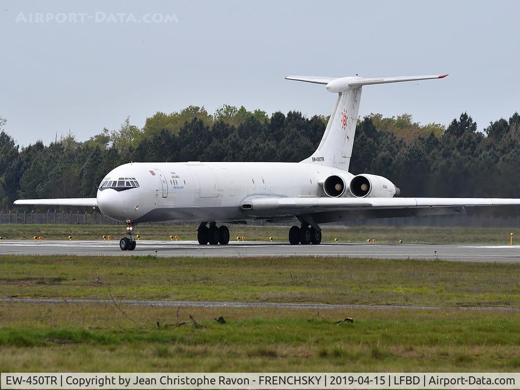 EW-450TR, 1985 Ilyushin Il-62MF C/N 4546257, Rada Airlines departure runway 05 (fret Médecins Sans Frontières)