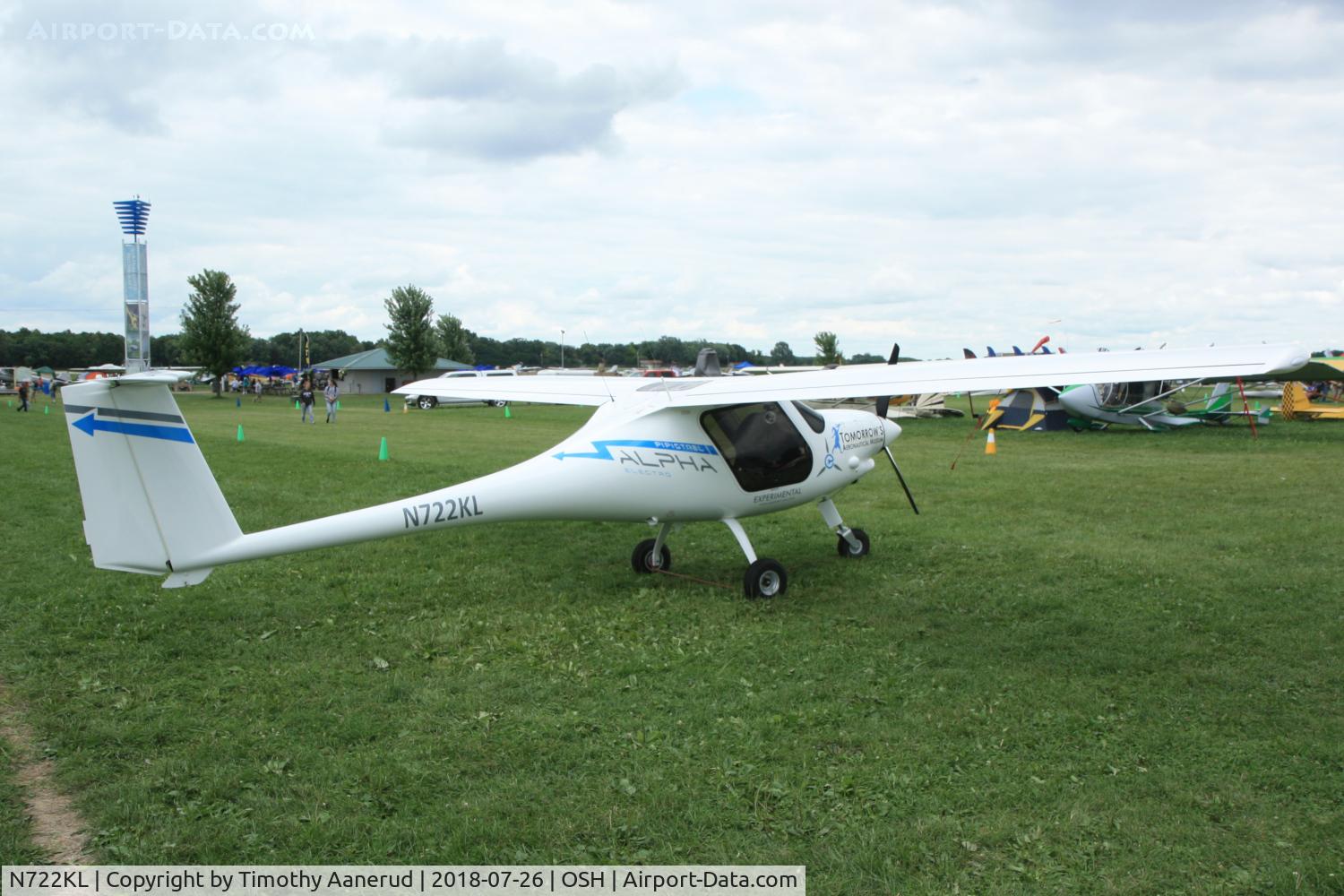 N722KL, 2017 Pipistrel Alpha Electro C/N 831 AE 60, 2017 Pipistrel Alpha Electro, c/n: 831 AE 60