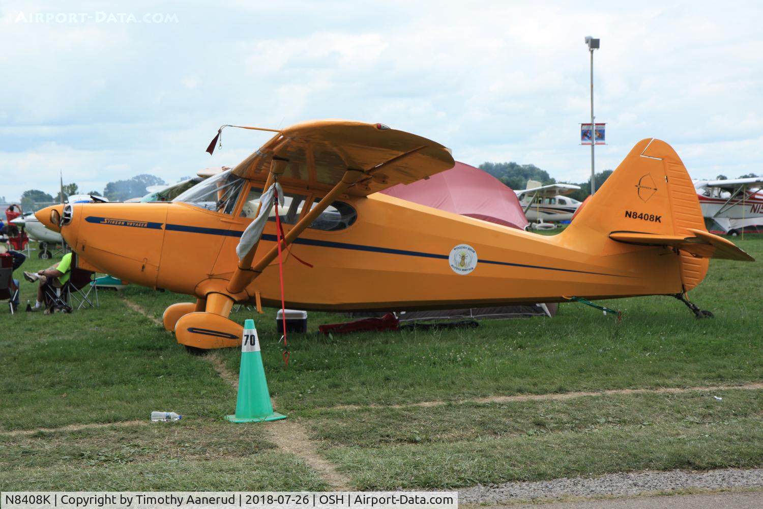 N8408K, 1946 Stinson 108-1 Voyager C/N 108-1408, 1946 Stinson 108-1, c/n: 108-1408