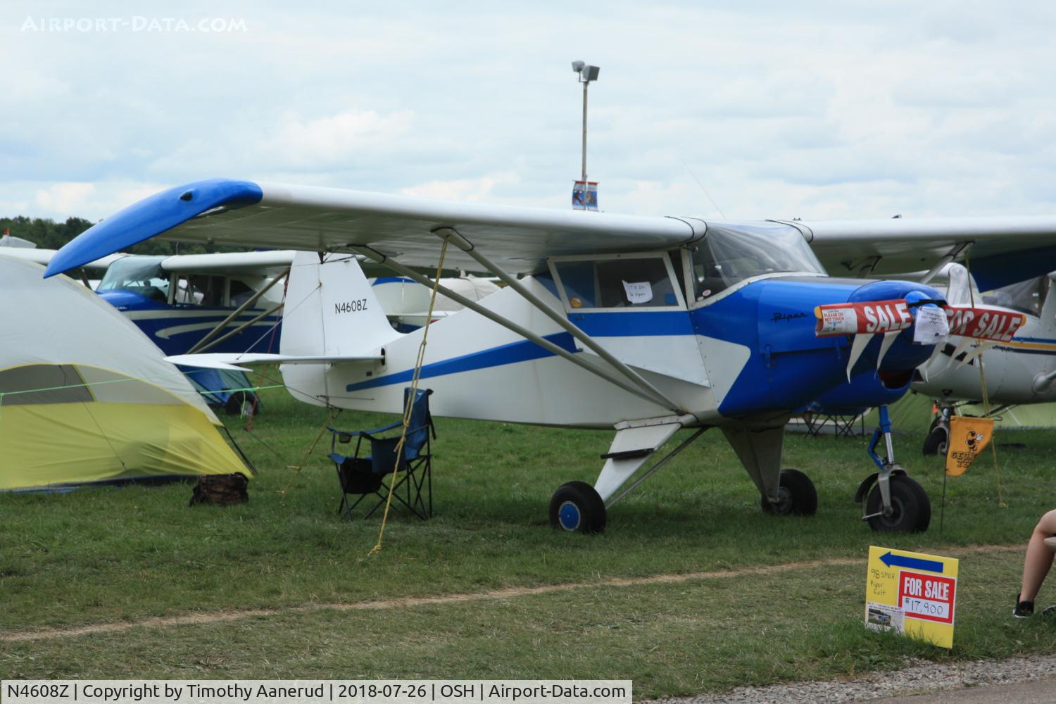N4608Z, 1961 Piper PA-22-108 Colt C/N 22-8122, 1961 Piper PA-22-108, c/n: 22-8122