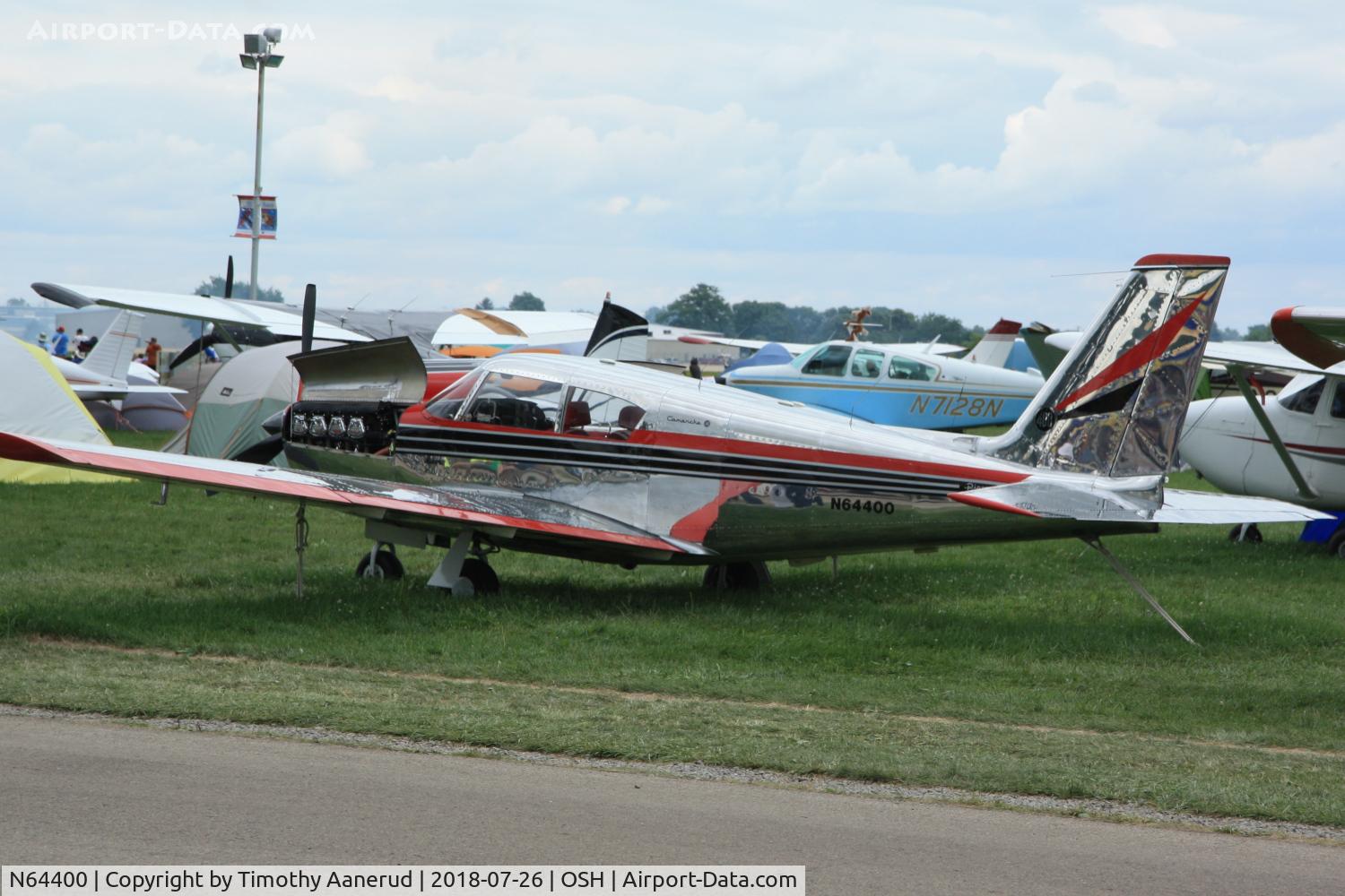 N64400, 1964 Piper PA-24-400 Comanche 400 C/N 26-36, 1964 Piper PA-24-400, c/n: 26-36