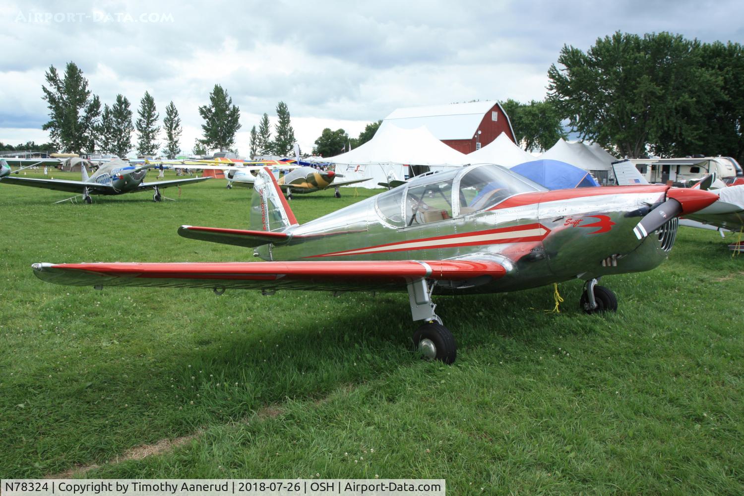N78324, 1948 Globe GC-1B Swift C/N 2324, 1948 Globe GC-1B, c/n: 2324