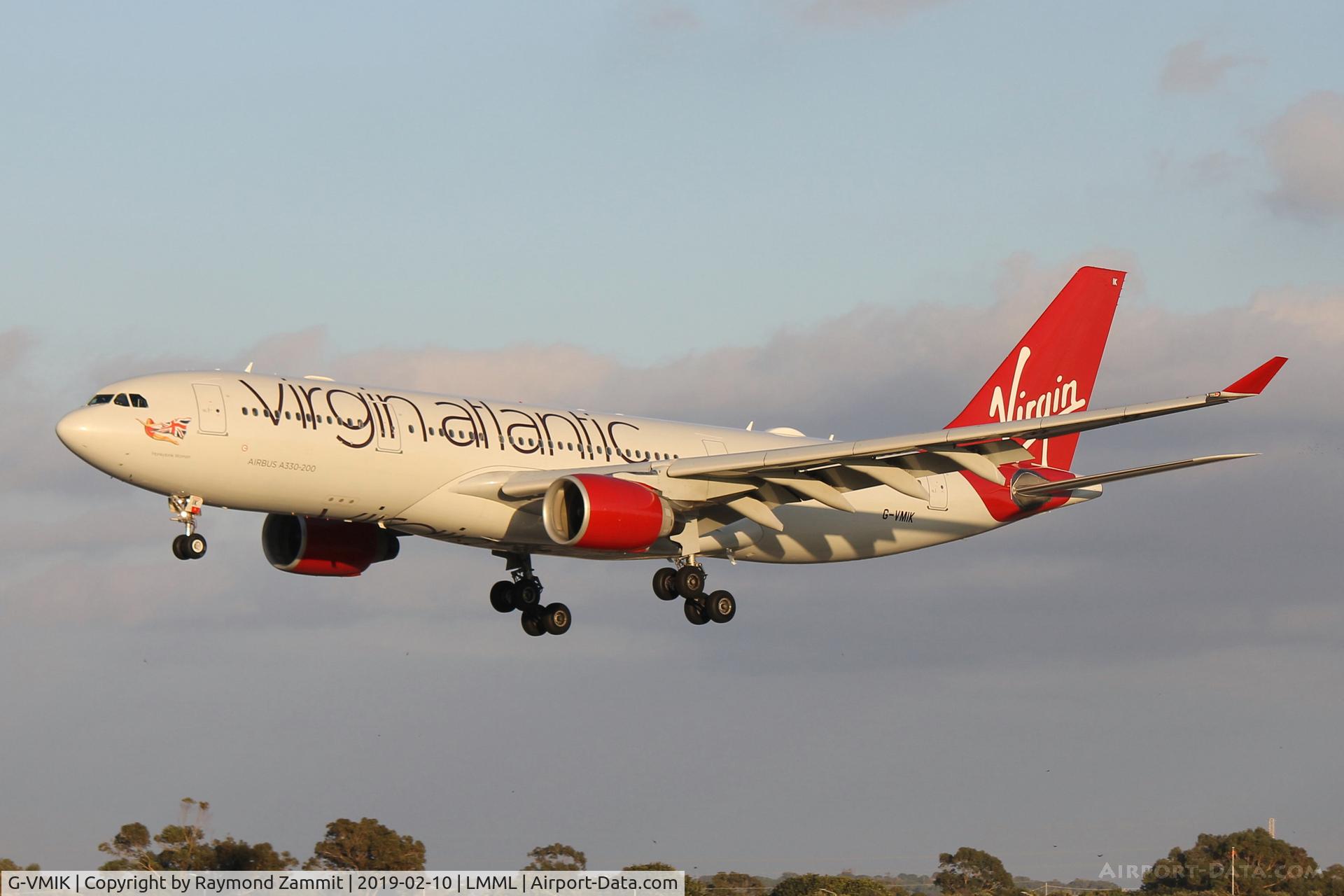 G-VMIK, 2001 Airbus A330-223 C/N 432, A330 G-VMIK Virgin Atlantic Airlines