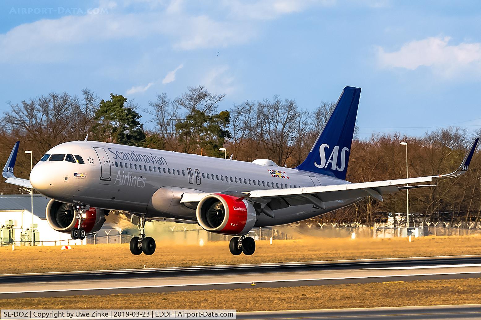 SE-DOZ, 2017 Airbus A320-251N C/N 7565, new runway