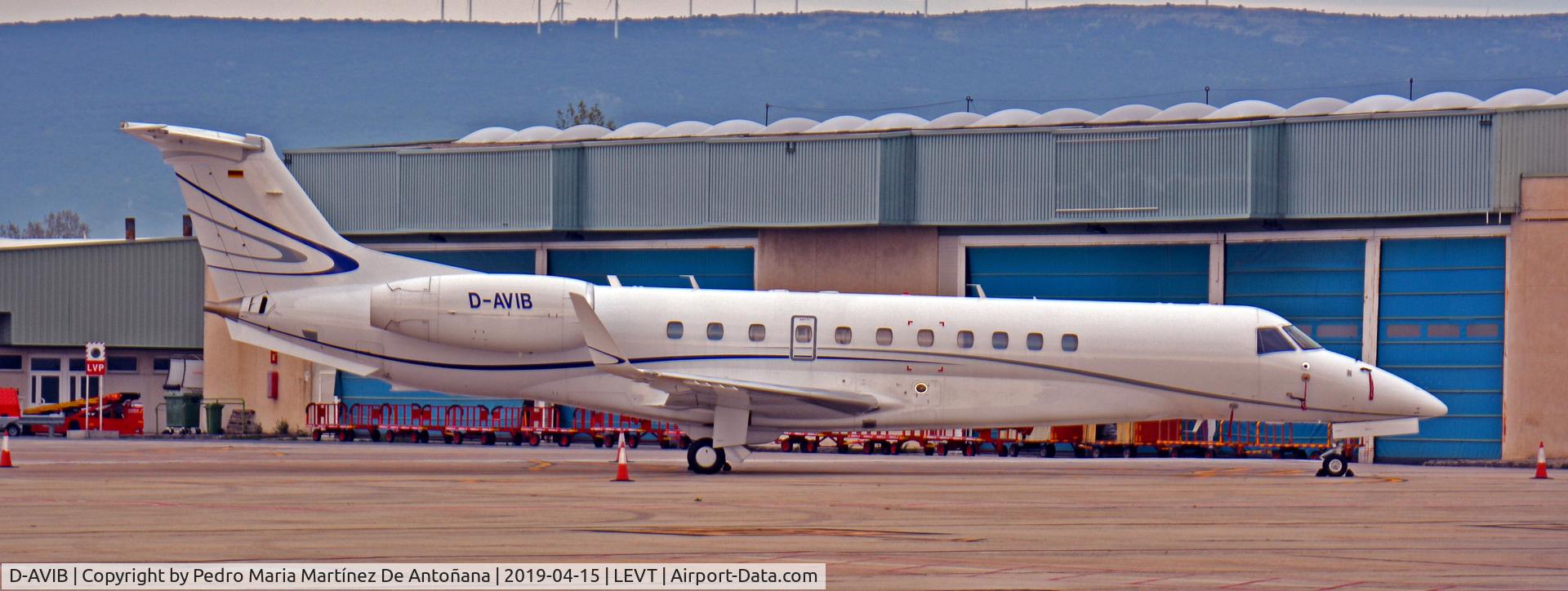 D-AVIB, 2009 Embraer EMB-135BJ Legacy C/N 14501109, Foronda - Vitoria-Gasteiz - Euskadi - España