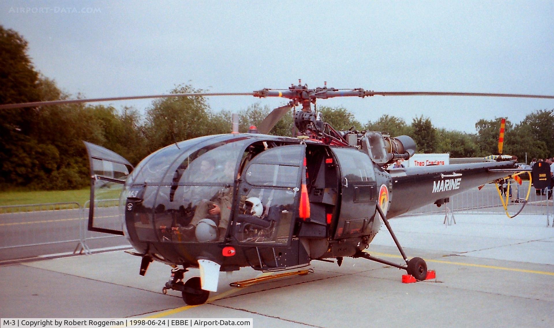 M-3, Aérospatiale SA-316B Alouette III C/N 1817, OPEN DAY.
