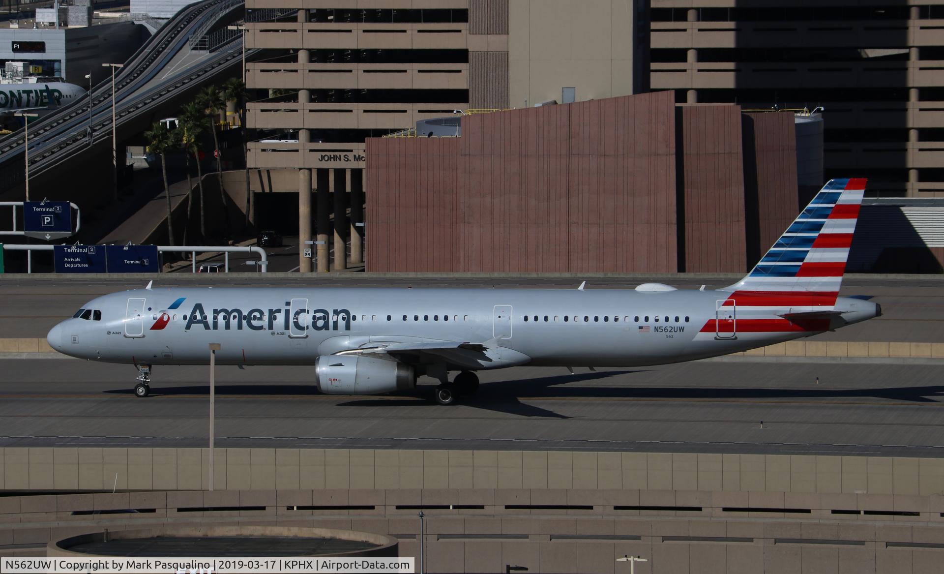 N562UW, 2012 Airbus A321-231 C/N 5332, Airbus A321-231