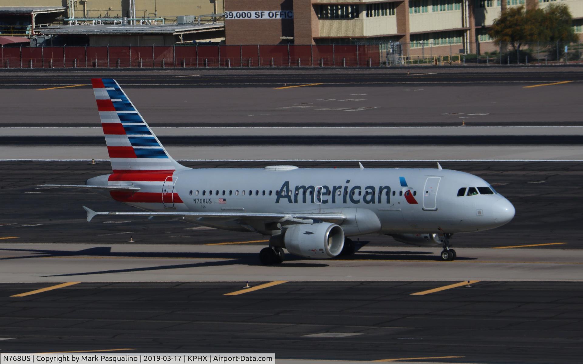 N768US, 2000 Airbus A319-112 C/N 1389, Airbus A319-112