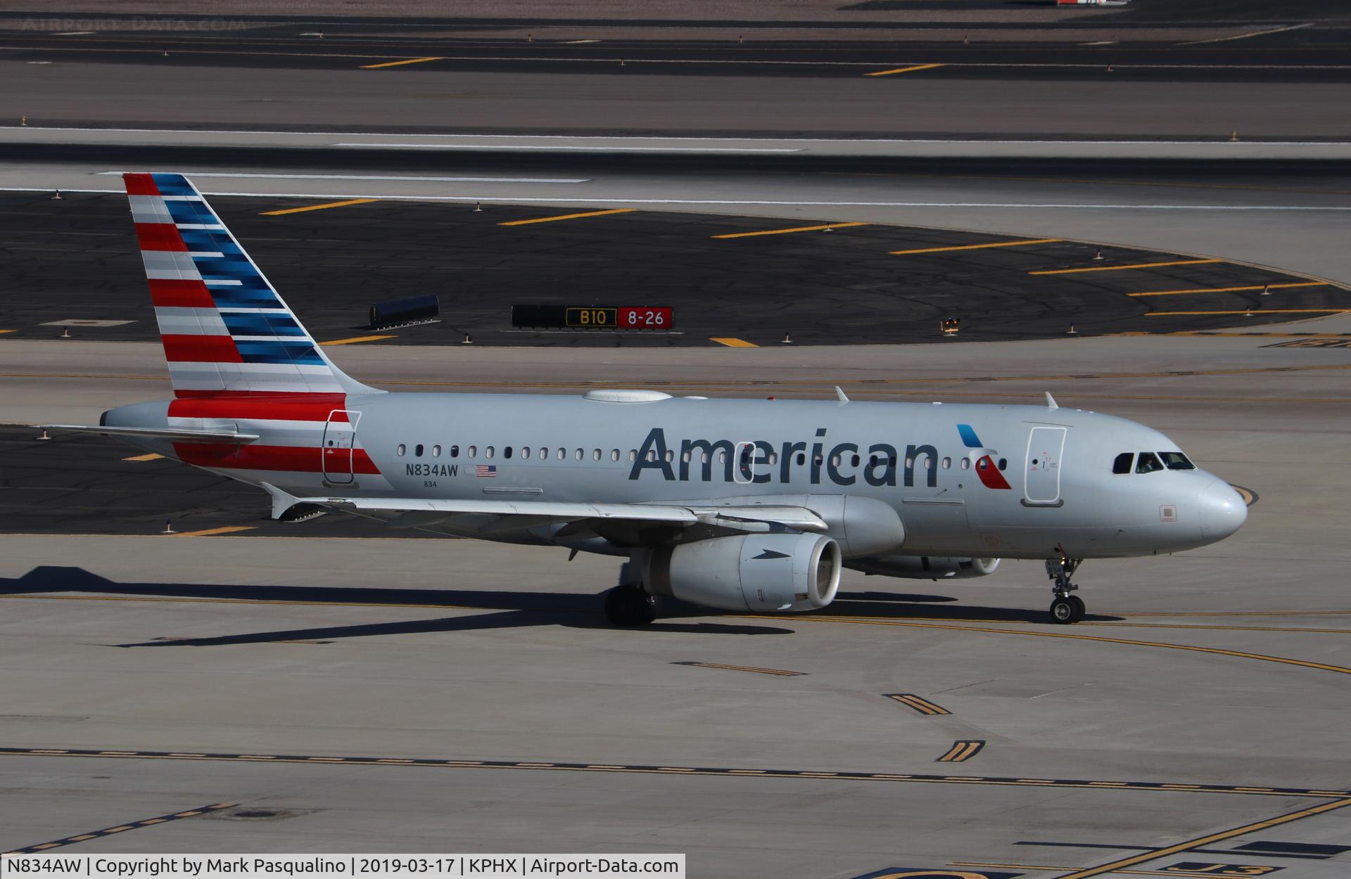 N834AW, 2004 Airbus A319-132 C/N 2302, Airbus A319-132