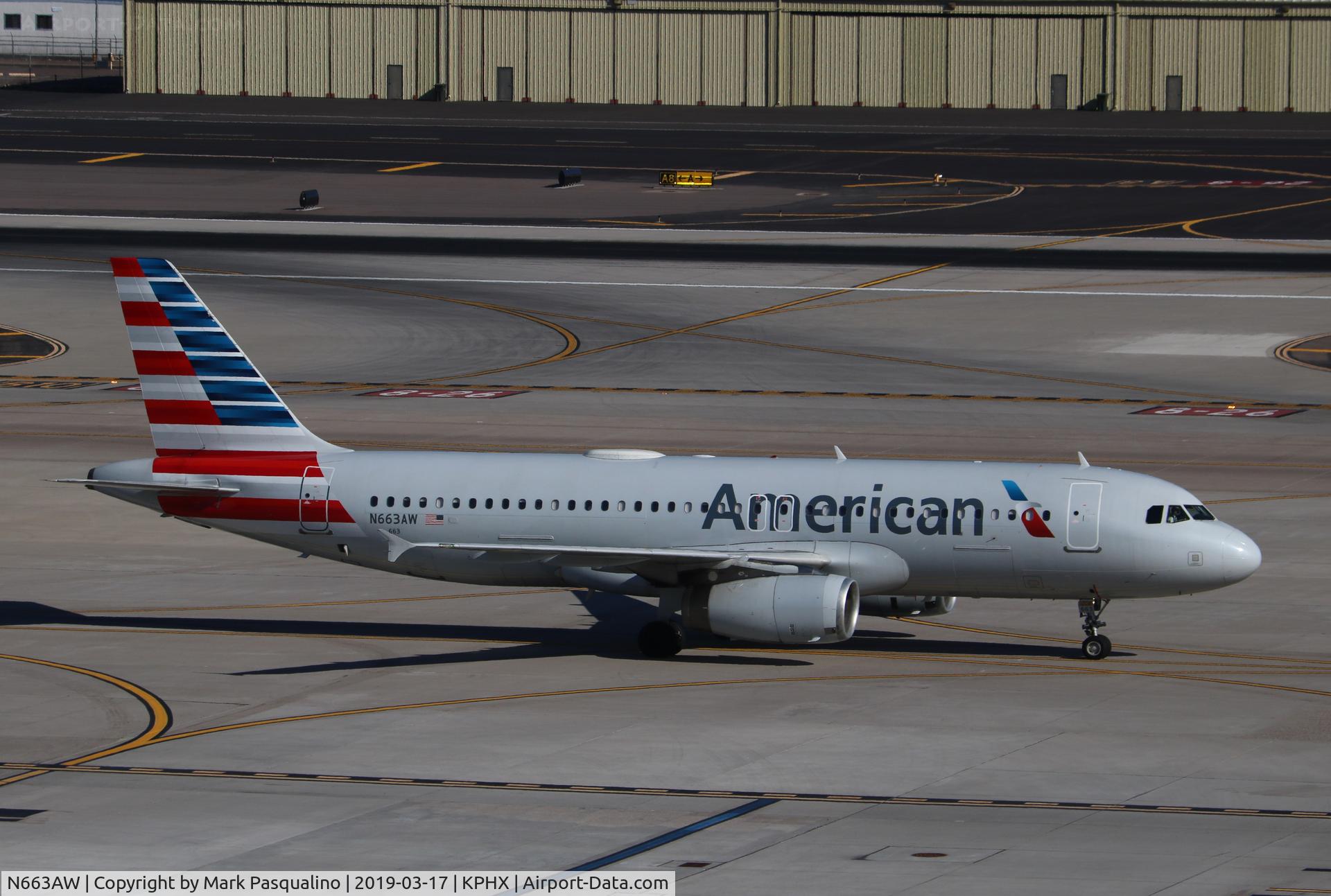 N663AW, 2001 Airbus A320-232 C/N 1419, Airbus A320-232