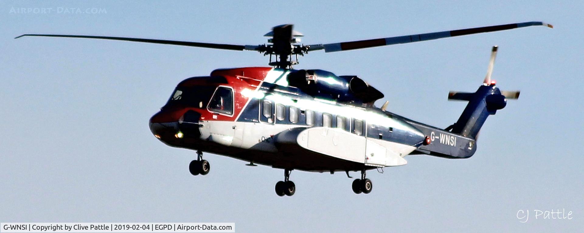 G-WNSI, 2005 Sikorsky S-92A C/N 920024, @ Aberdeen
