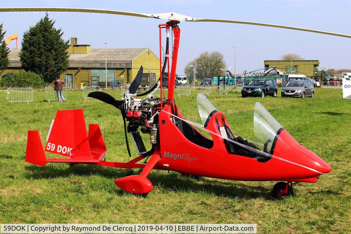 59DOK, Magni Gyro M-16 Tandem Trainer C/N 16-14-8374, Babday 2019.  Radio call sign F-JYFE.