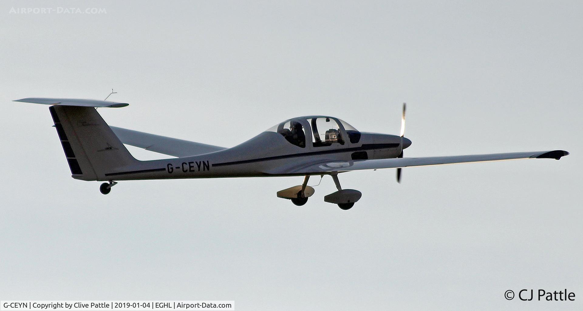 G-CEYN, 1984 Grob G-109B C/N 6256, Launch @ Lasham