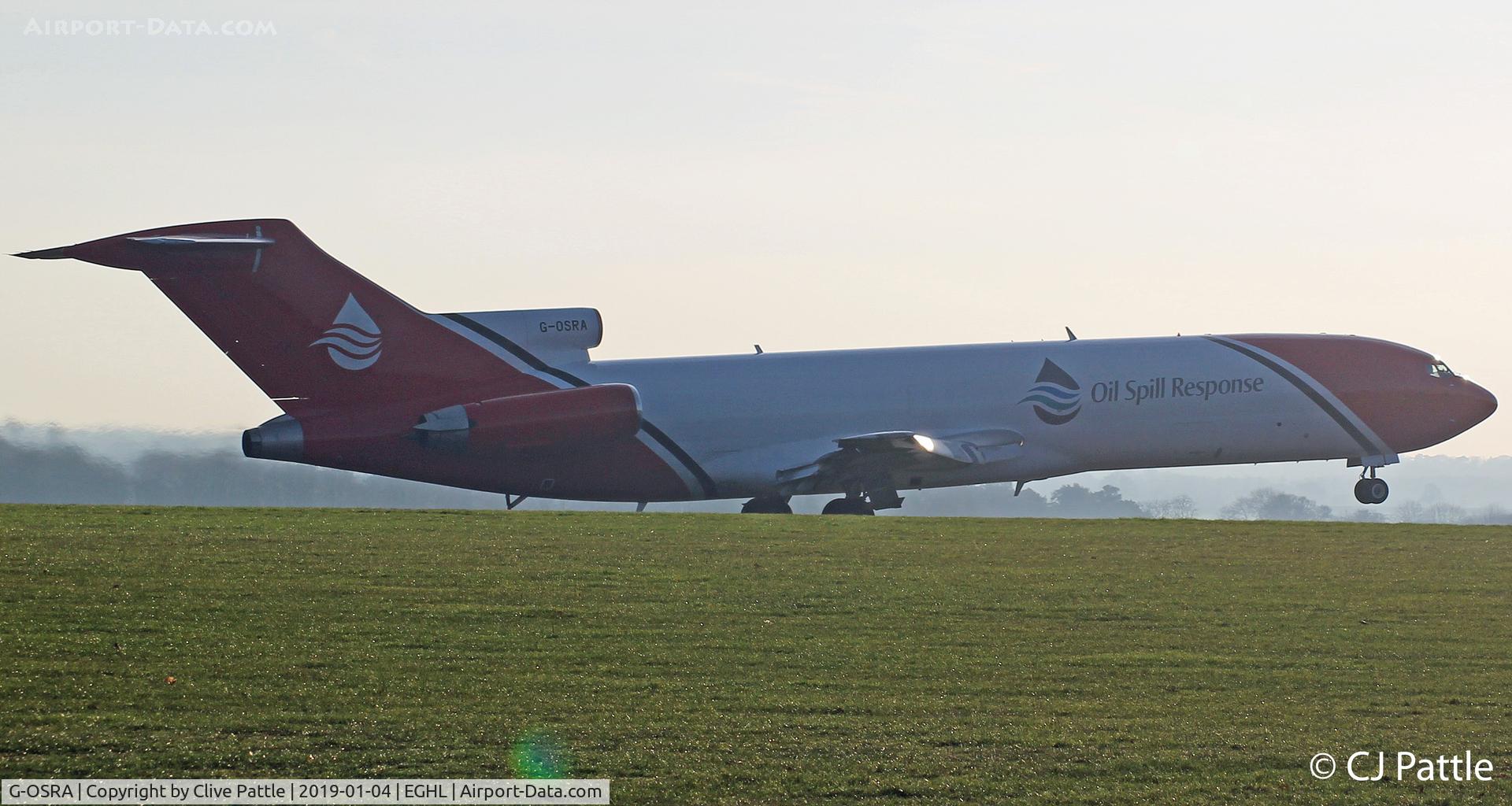 G-OSRA, 1984 Boeing 727-2S2F C/N 22938, Take off @ Lasham