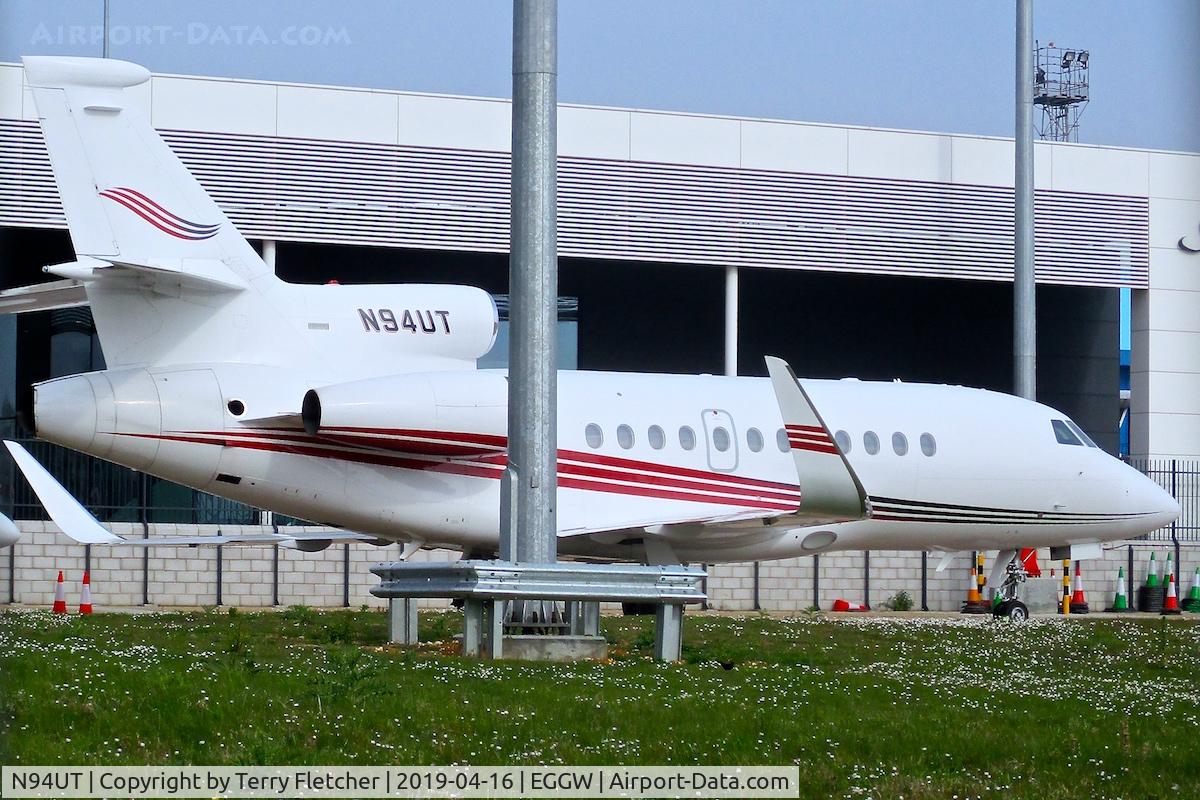 N94UT, 2002 Dassault Falcon 900EX C/N 105, At Luton