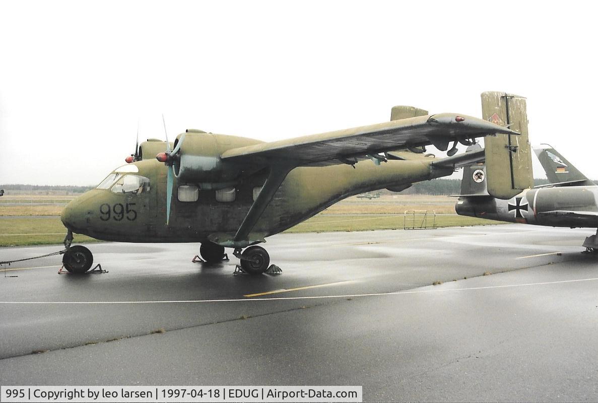 995, 1966 Antonov An-14A C/N 601005, Berlin Gatow Museum 18.4.1997