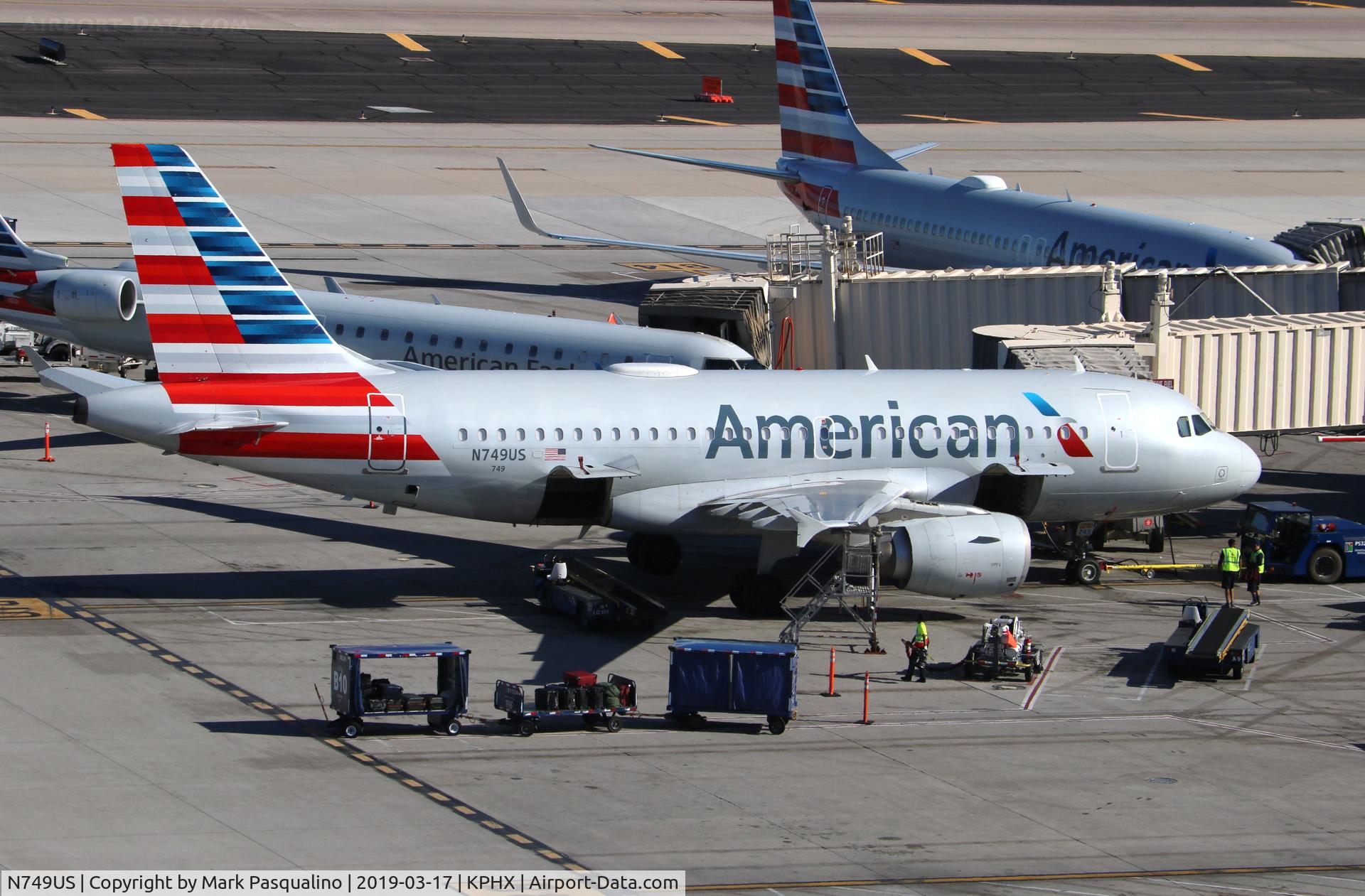 N749US, 2000 Airbus A319-112 C/N 1313, Airbus A319-112