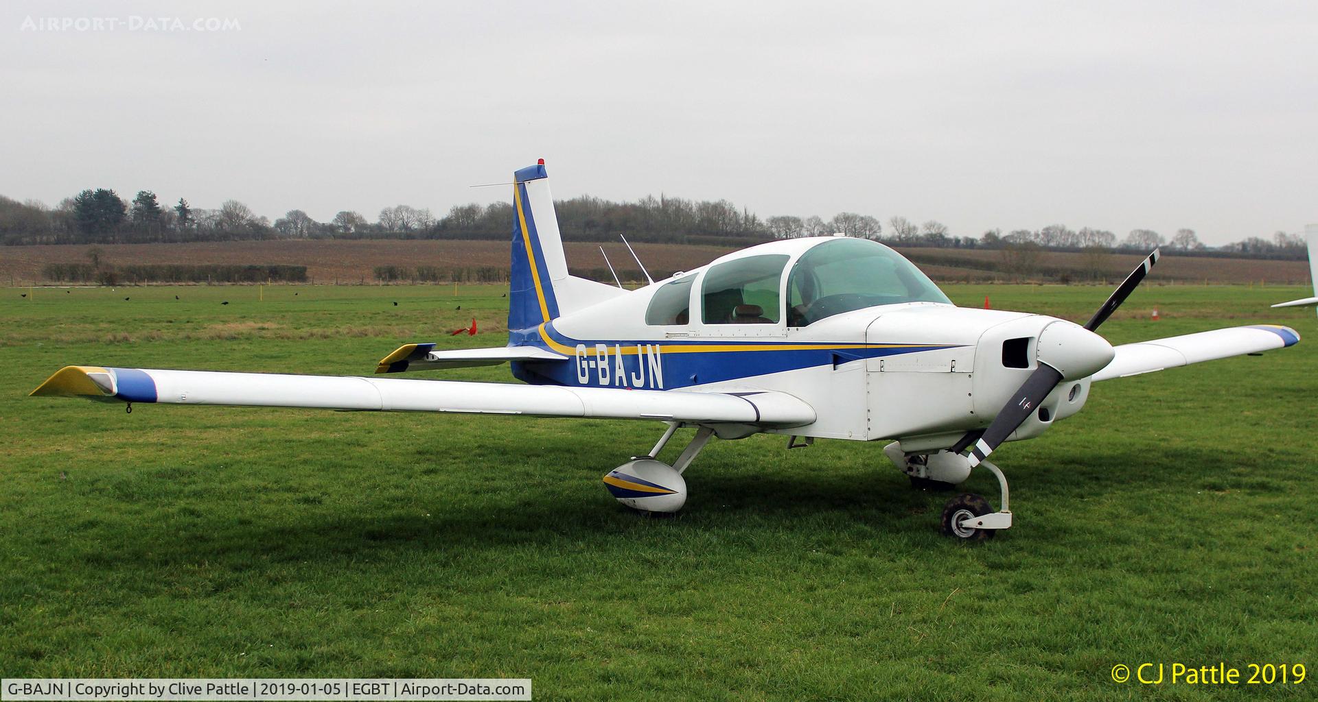 G-BAJN, 1972 American Aviation AA-5 Traveler C/N AA5-0259, @ Turweston