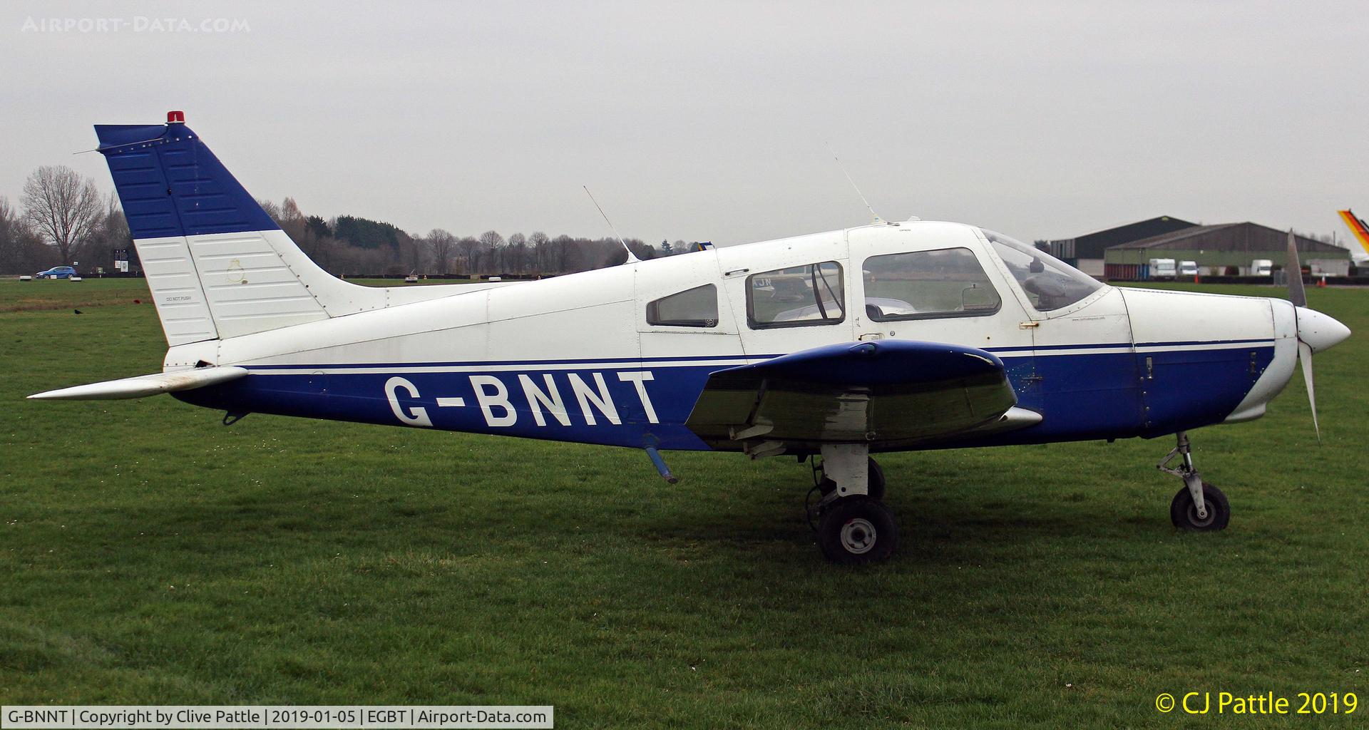 G-BNNT, 1976 Piper PA-28-151 Cherokee Warrior C/N 28-7615056, @ Turweston